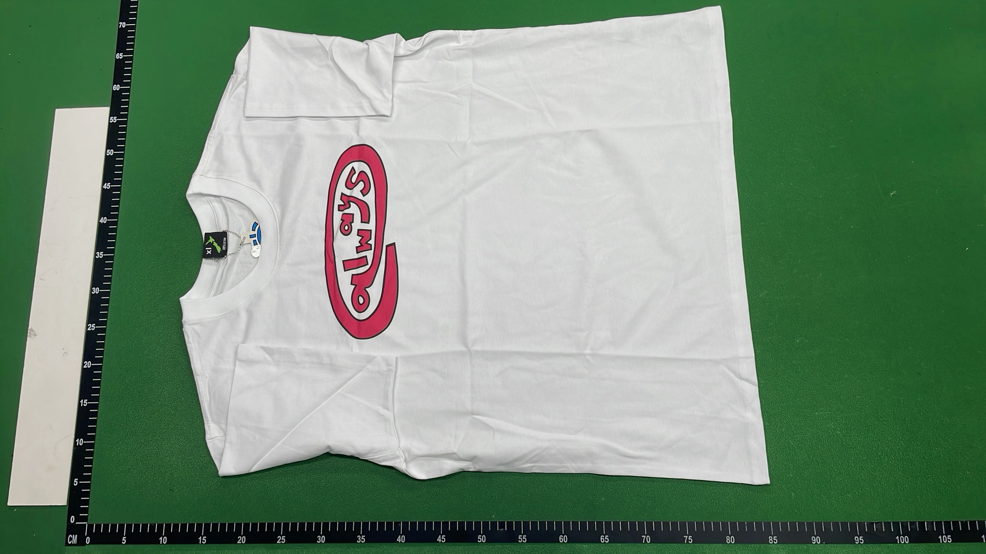 Always Logo T-Shirt - White Cotton Tee