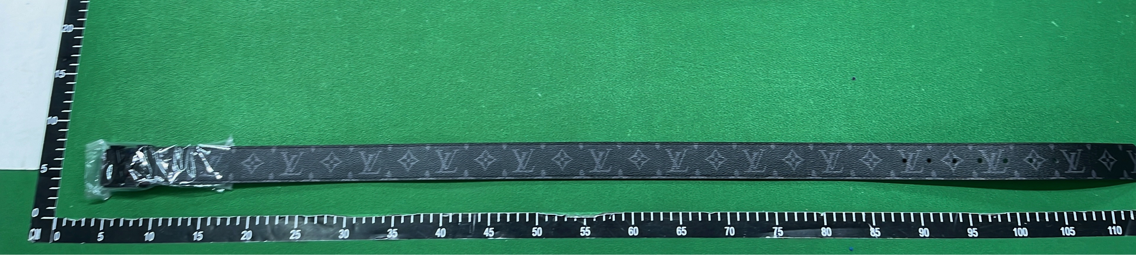 Louis Vuitton Monogram Belt with LV Buckle - Fashionable Men's Accessory