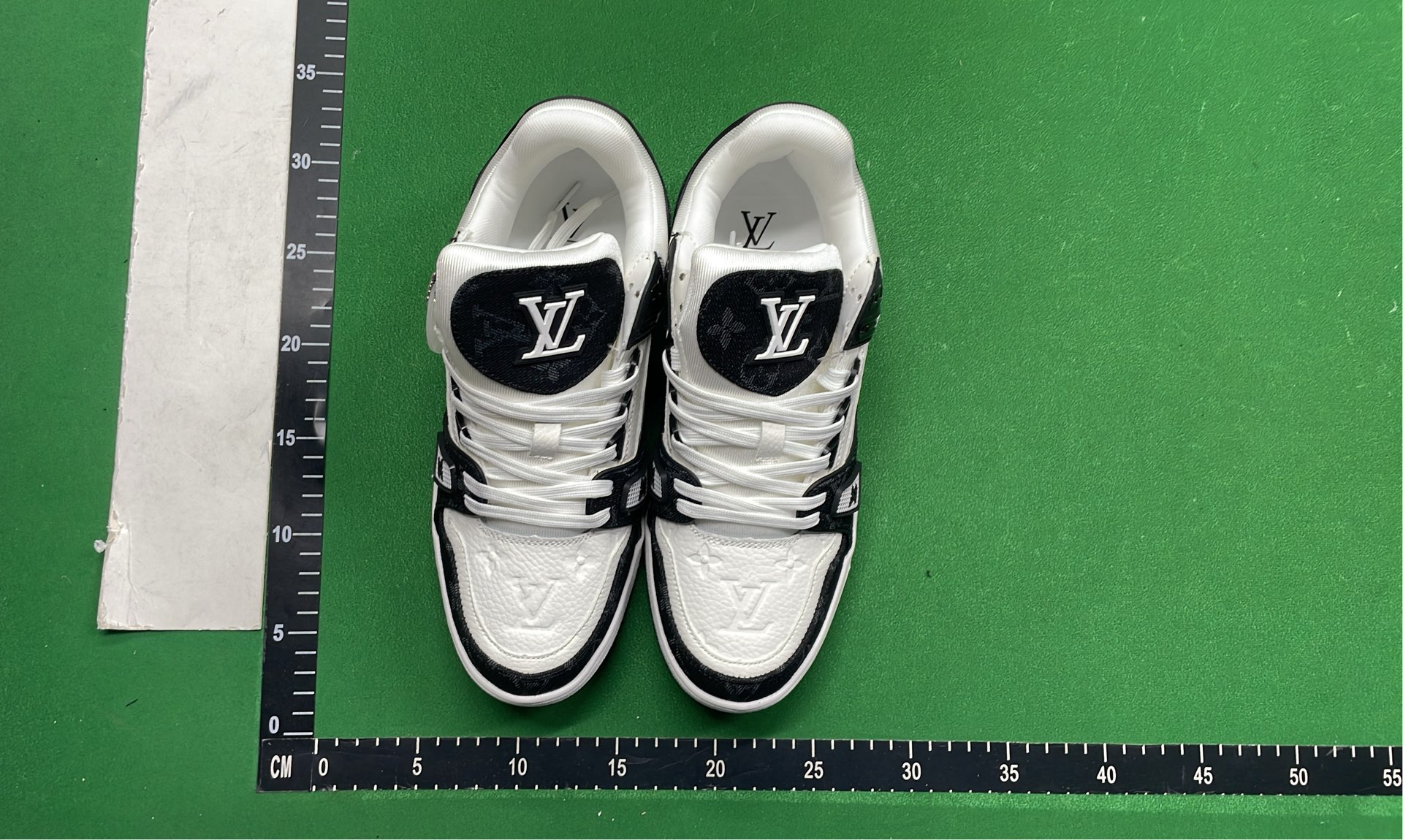 Louis Vuitton x Nike Air Force 1 Low Blue Monogram Sneakers