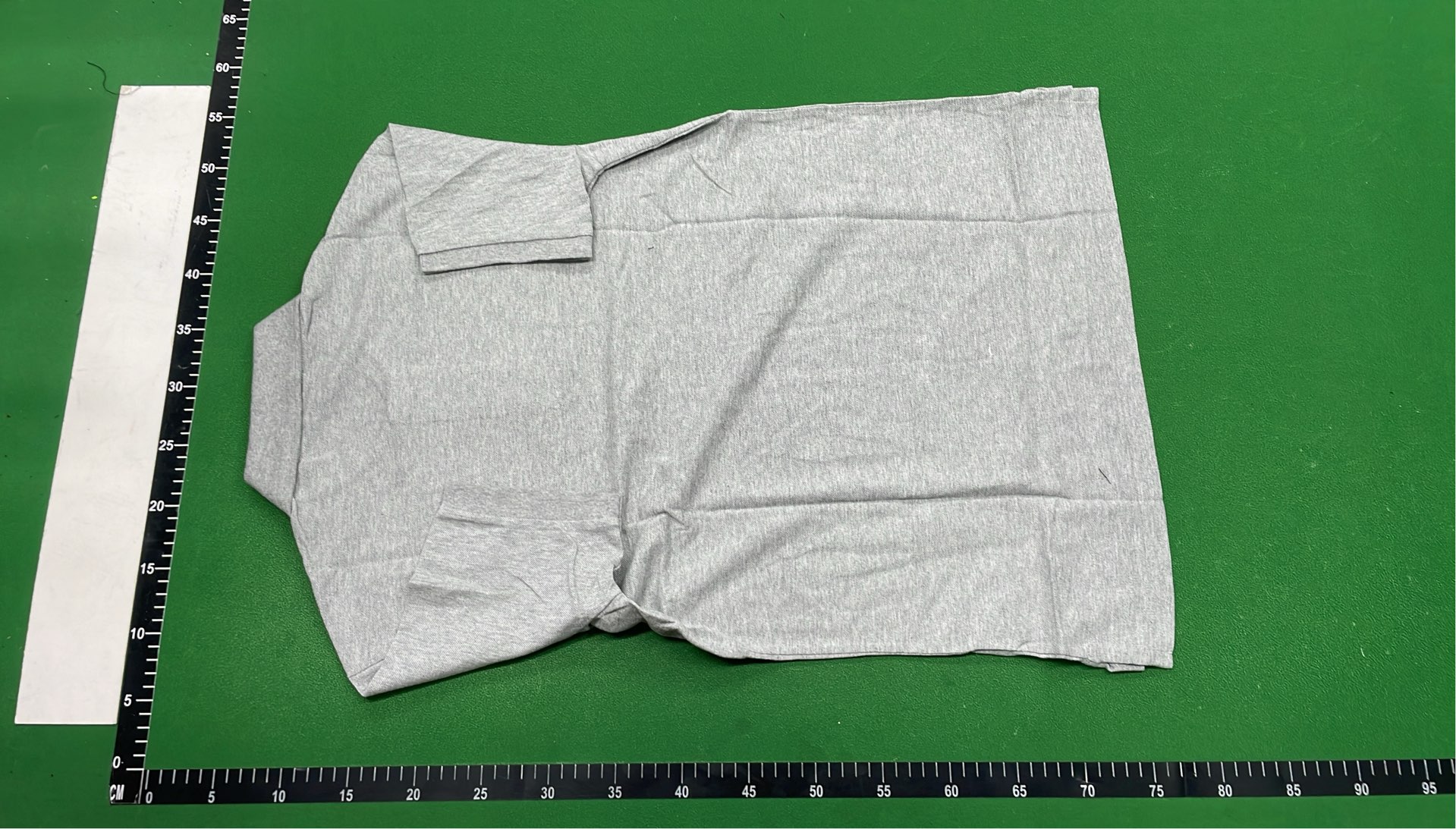 Men's Light Gray Short Sleeve Polo Shirt