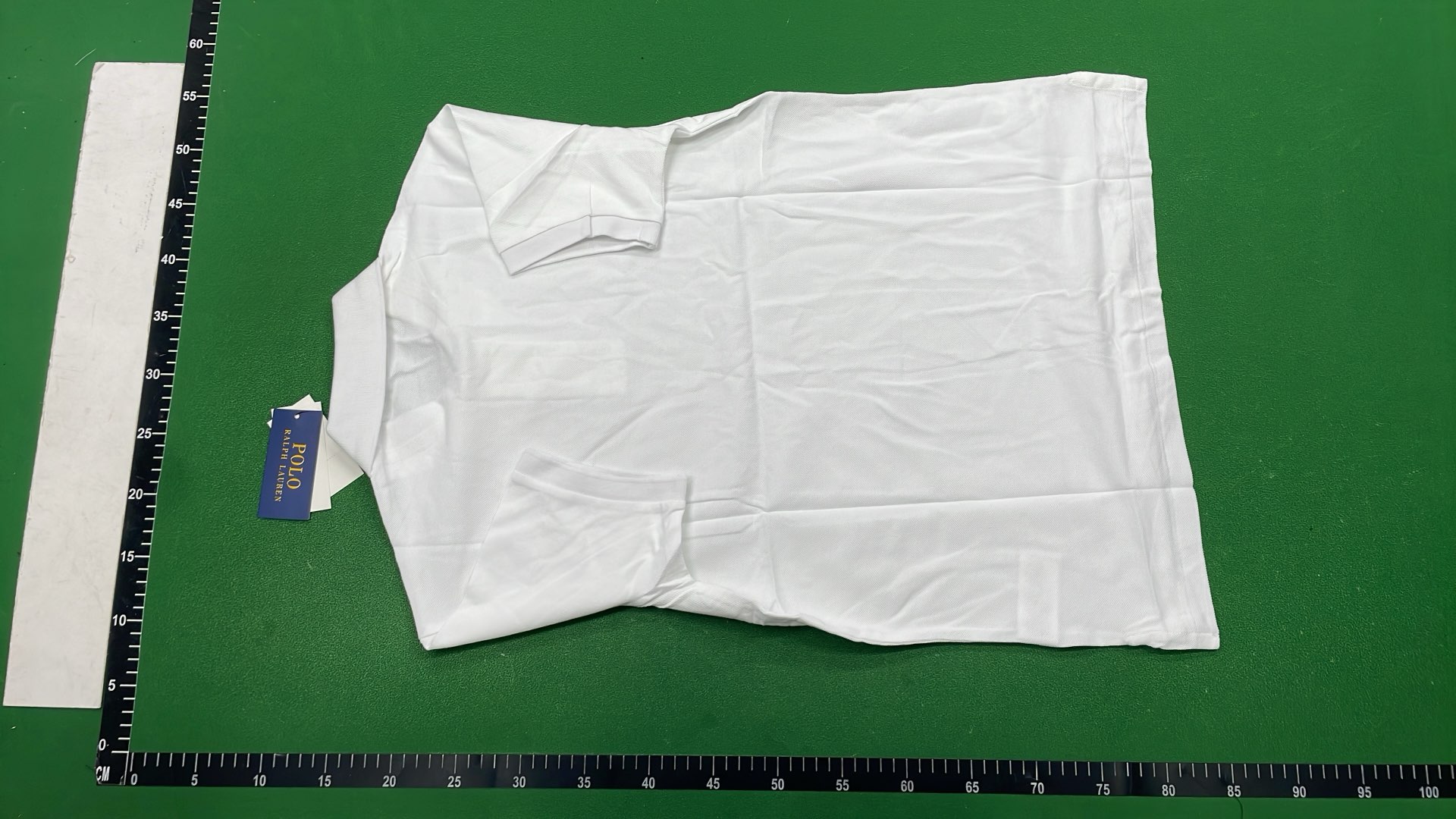 Men's Peach Polo Shirt with Short Sleeves