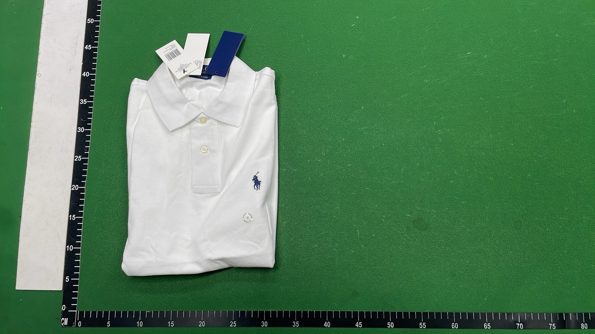 Men's Peach Polo Shirt with Short Sleeves