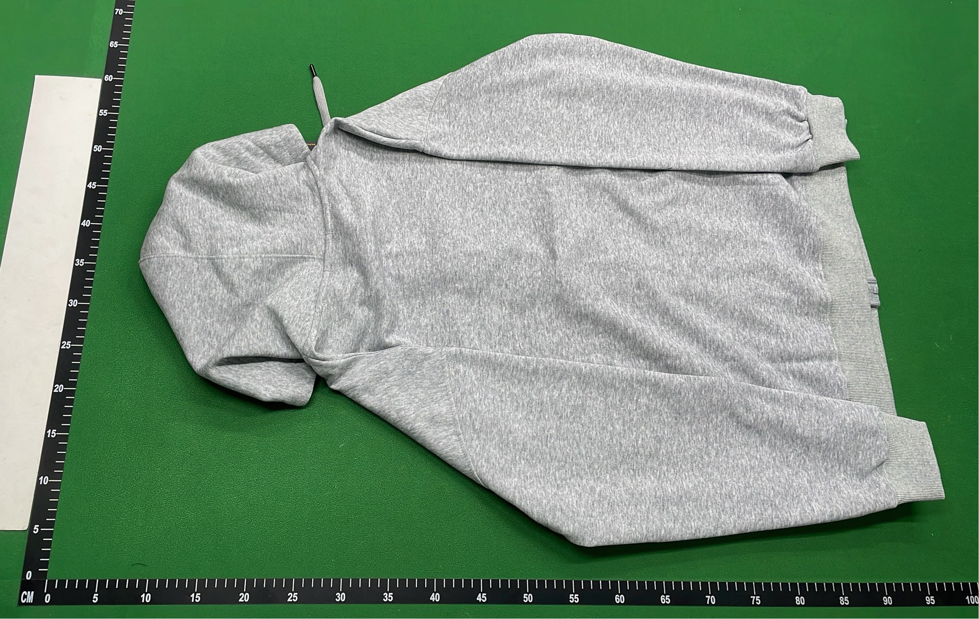 Grey Cotton Jogger Pants with Pony Logo