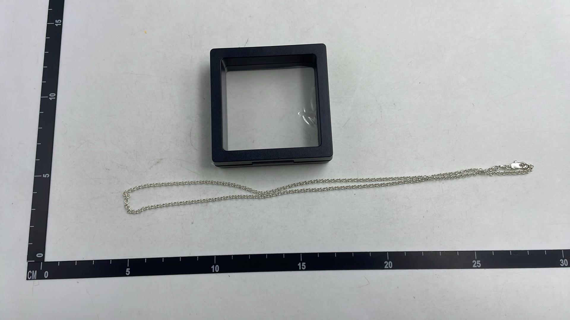 Gold Chain Necklace with Cross Design