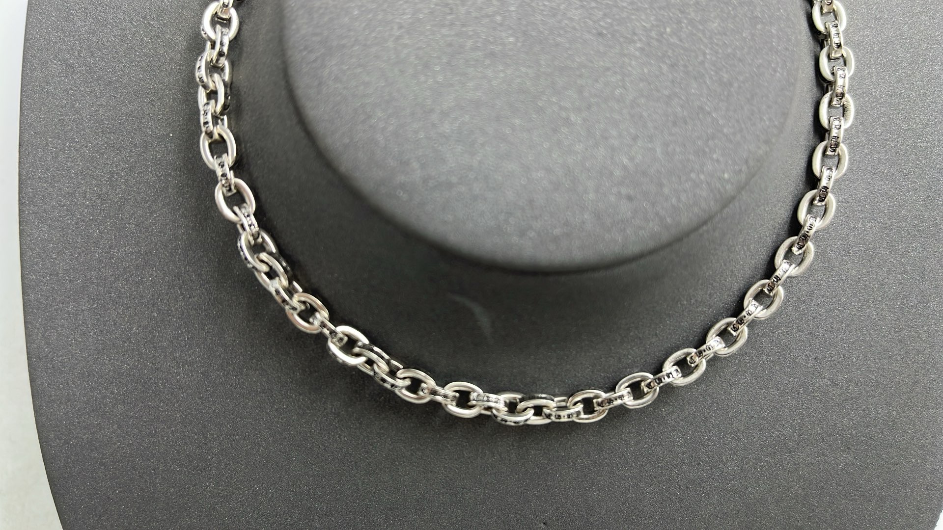 Gold Chain Necklace with Cross Design