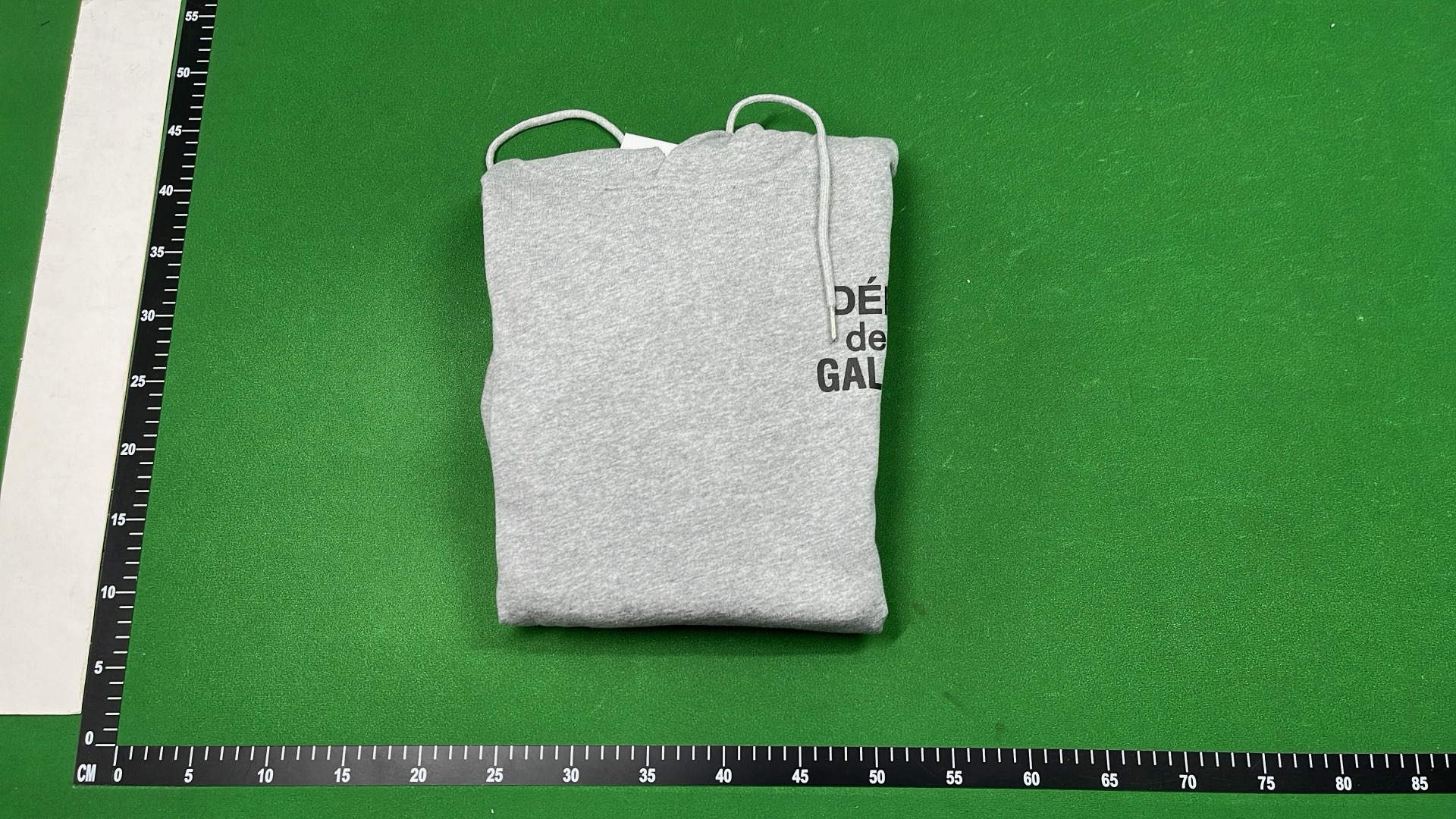 Gallery Dept. Black Hoodie with Logo Print