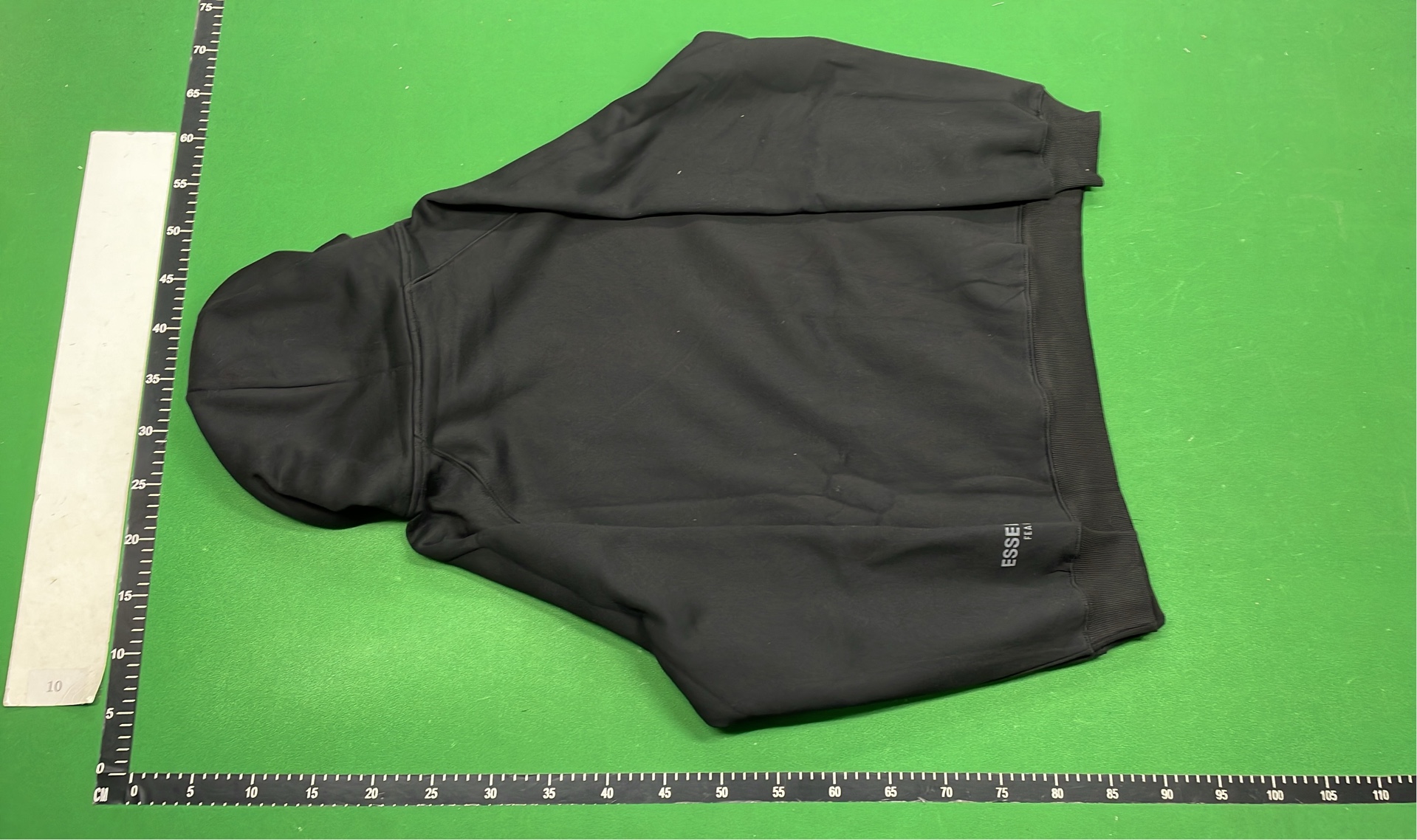 Essentials Black Hoodie - Minimalist Streetwear Design