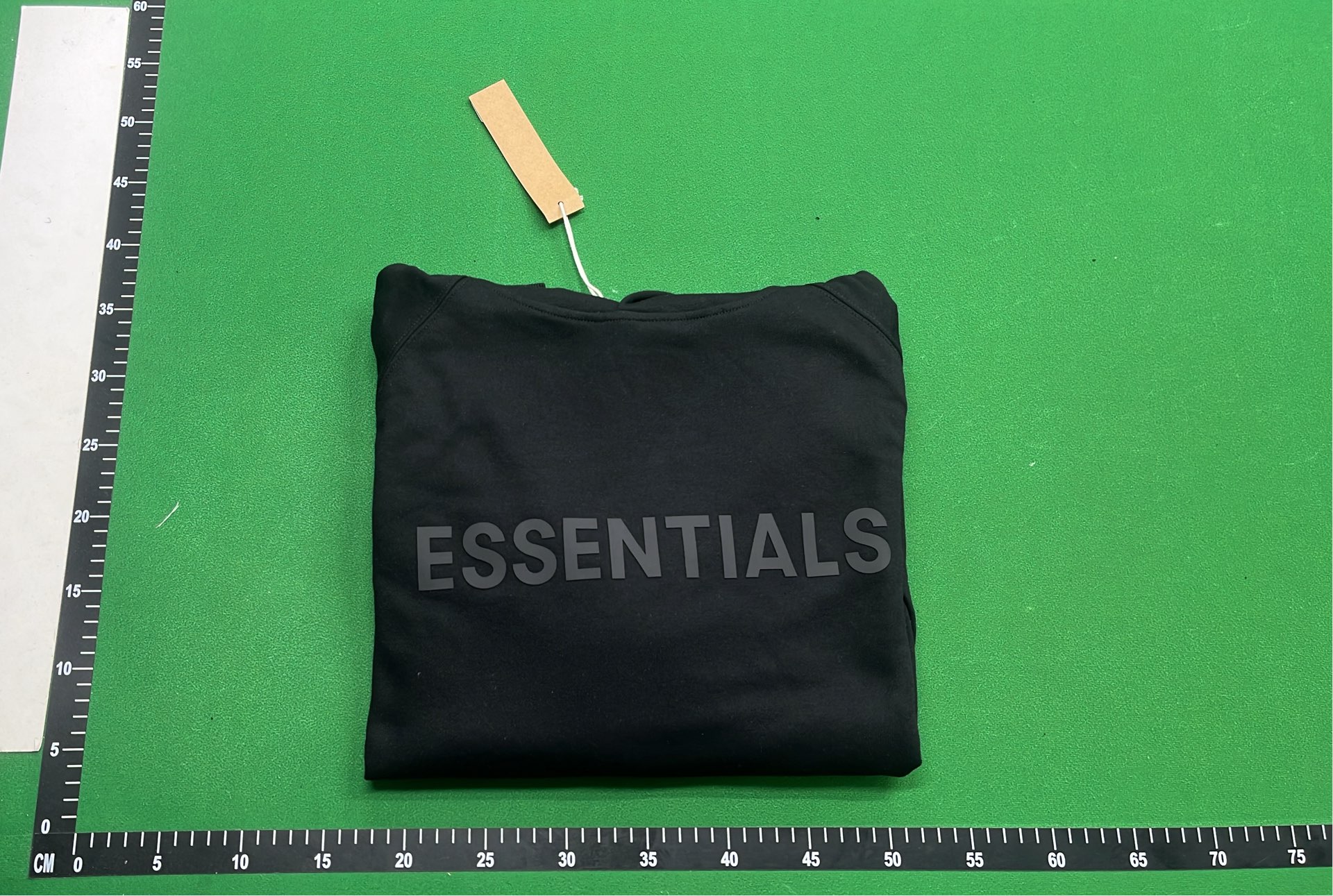 Essentials Black Hoodie - Minimalist Streetwear Design