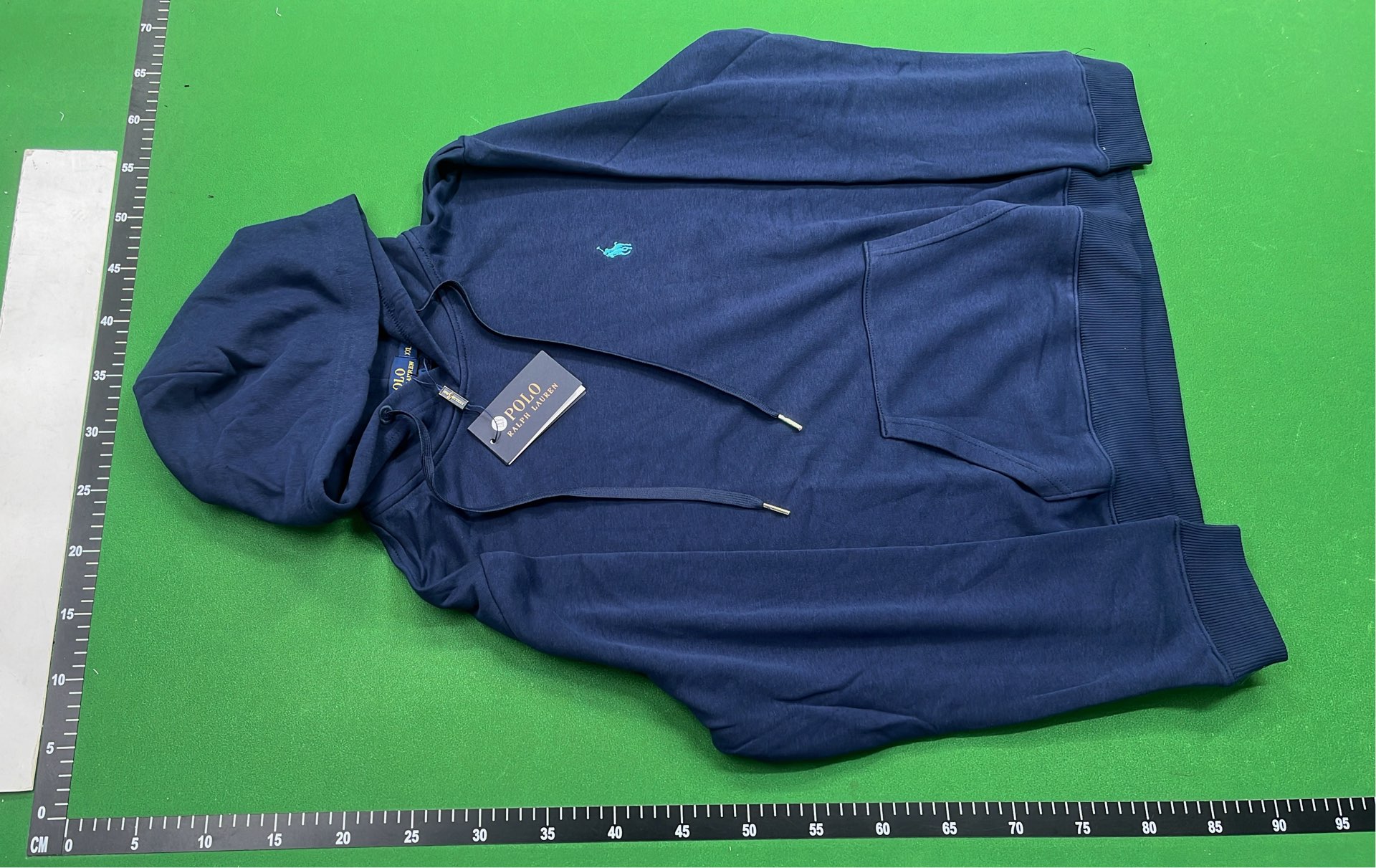 Black Polo Ralph Lauren Hoodie with Embroidered Logo