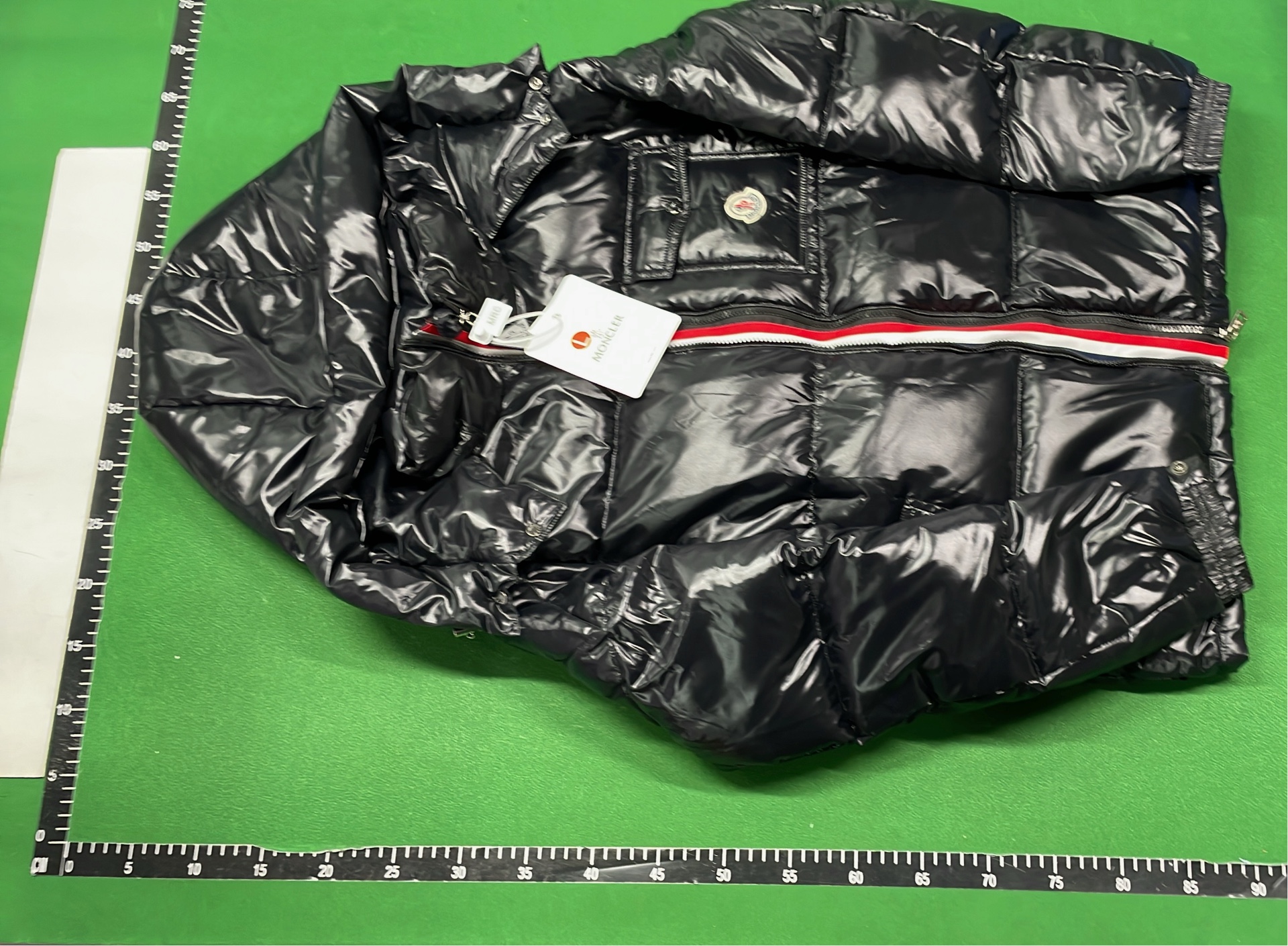 Moncler Black Puffer Jacket with Hood