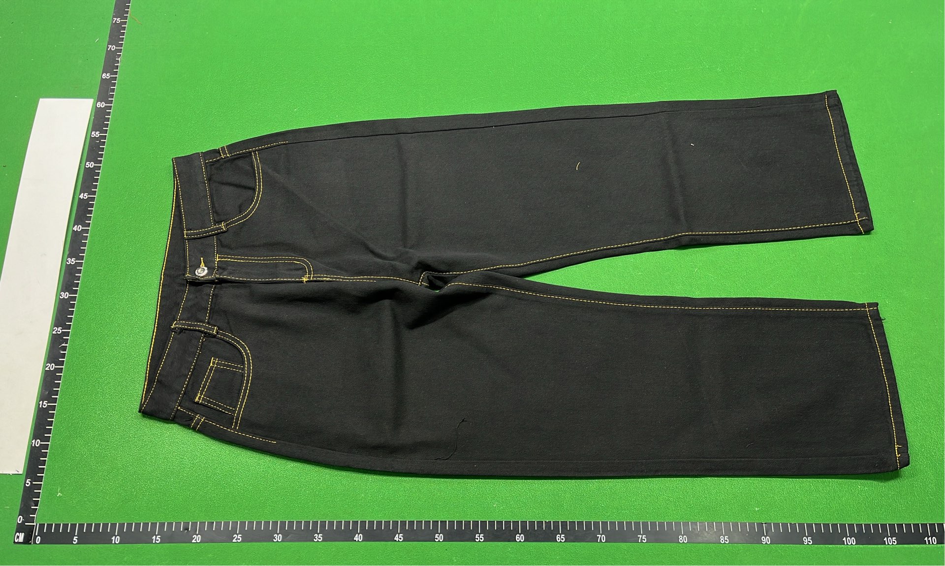 Evisu Denim Pants with Unique Artistic Designs