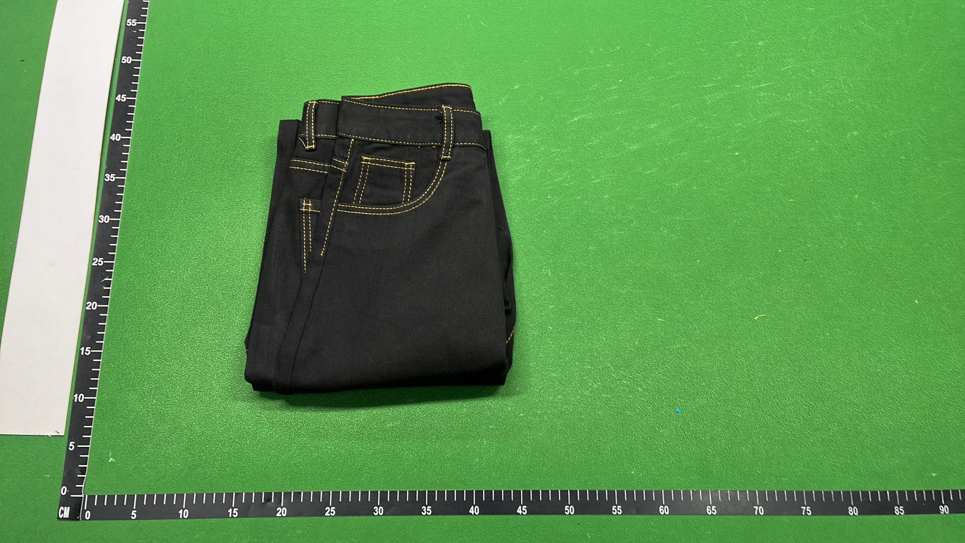 Evisu Denim Pants with Unique Artistic Designs