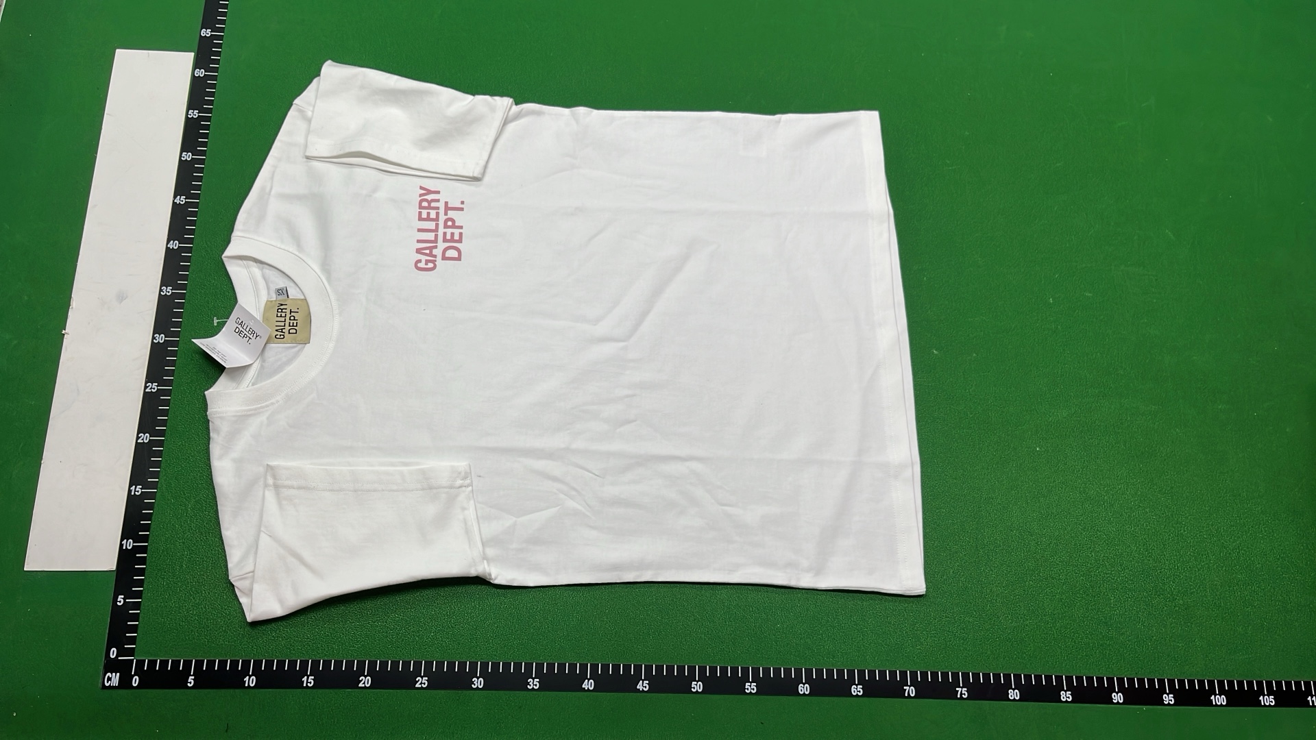 Gallery Dept. White T-Shirt with Bold Back Print
