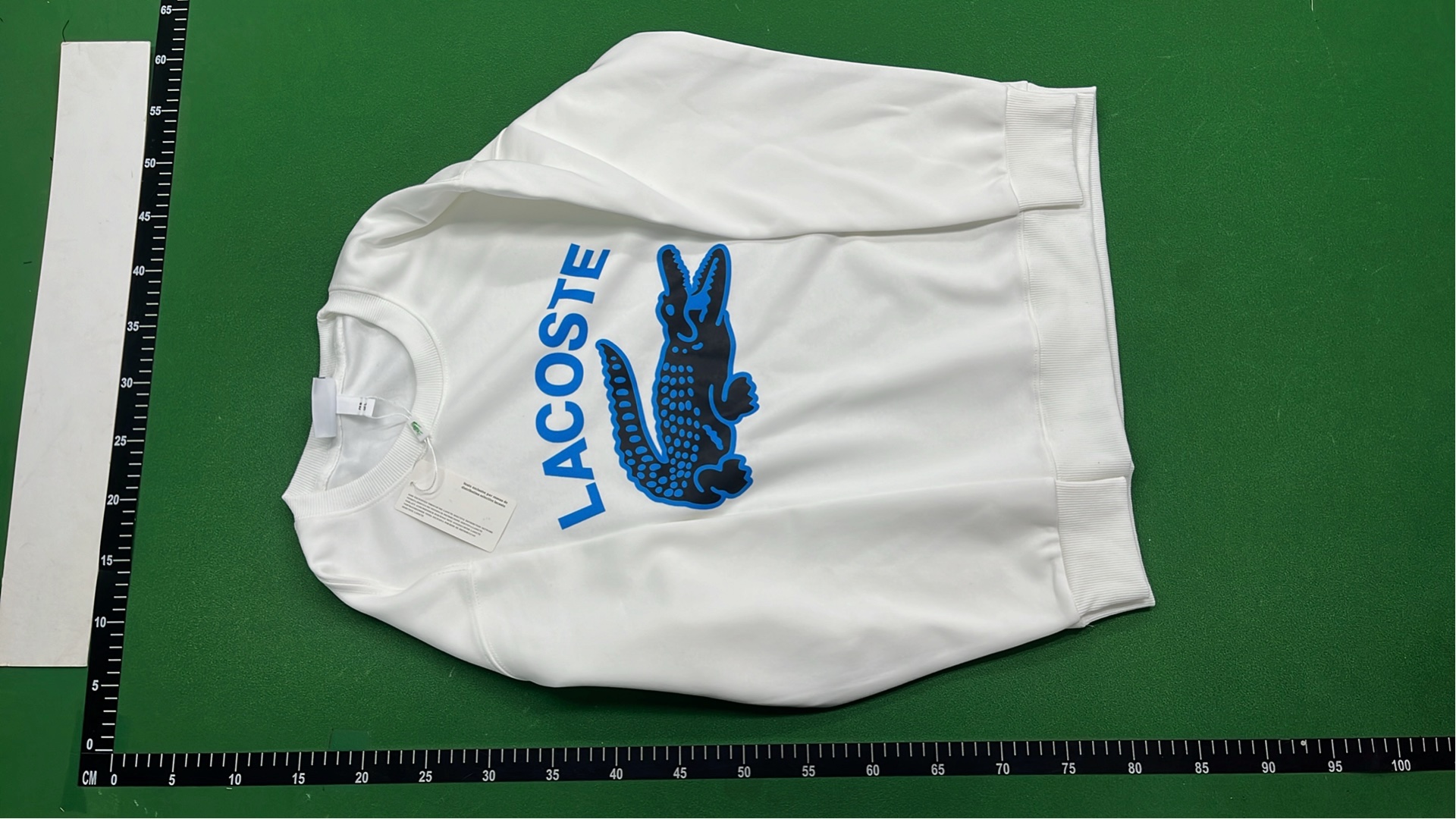 LACOSTE Crocodile Logo Sweatshirt for Men Women