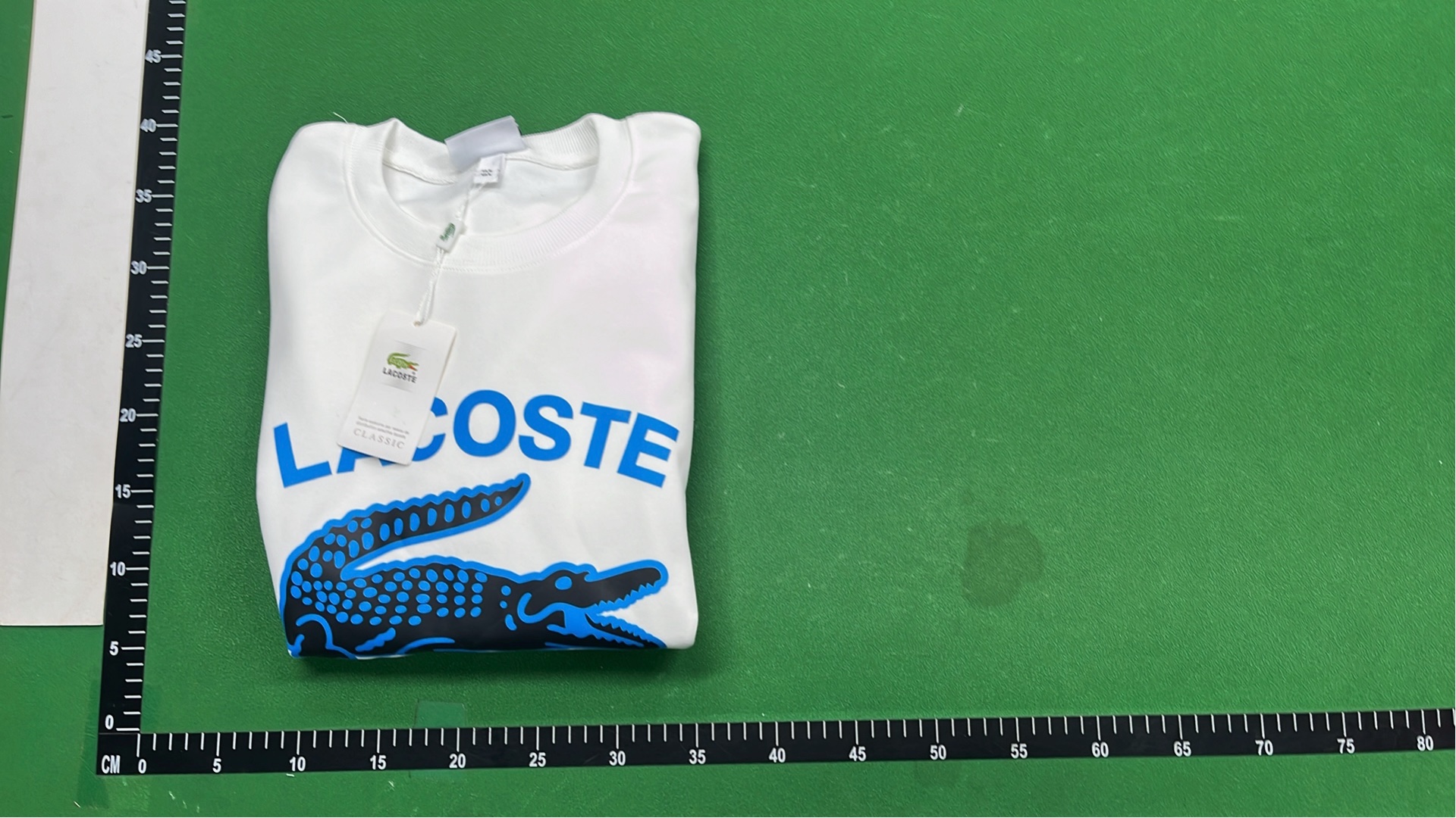 LACOSTE Crocodile Logo Sweatshirt for Men Women