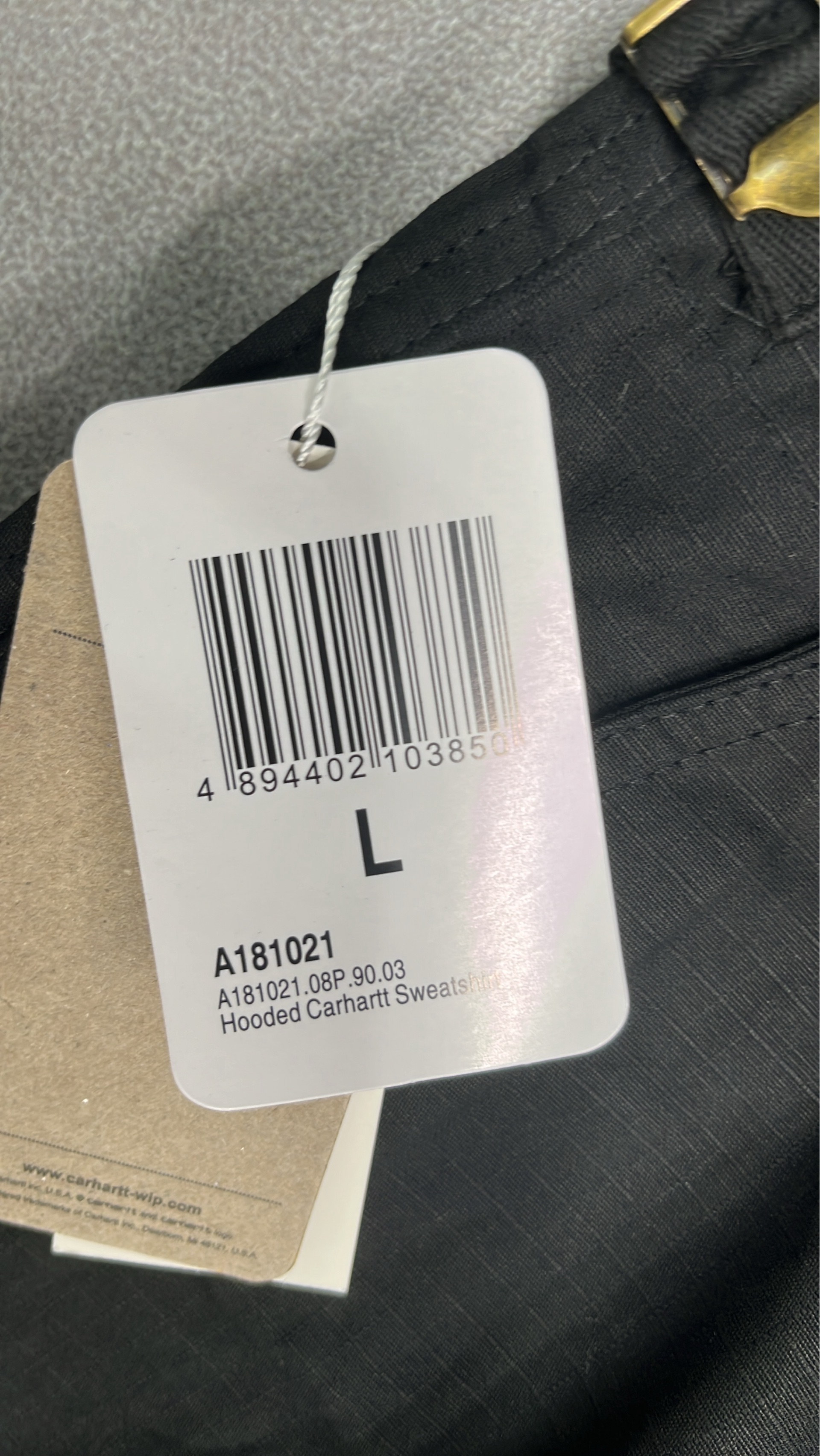 Carhartt WIP Cargo Pants Men's Black Workwear Trousers