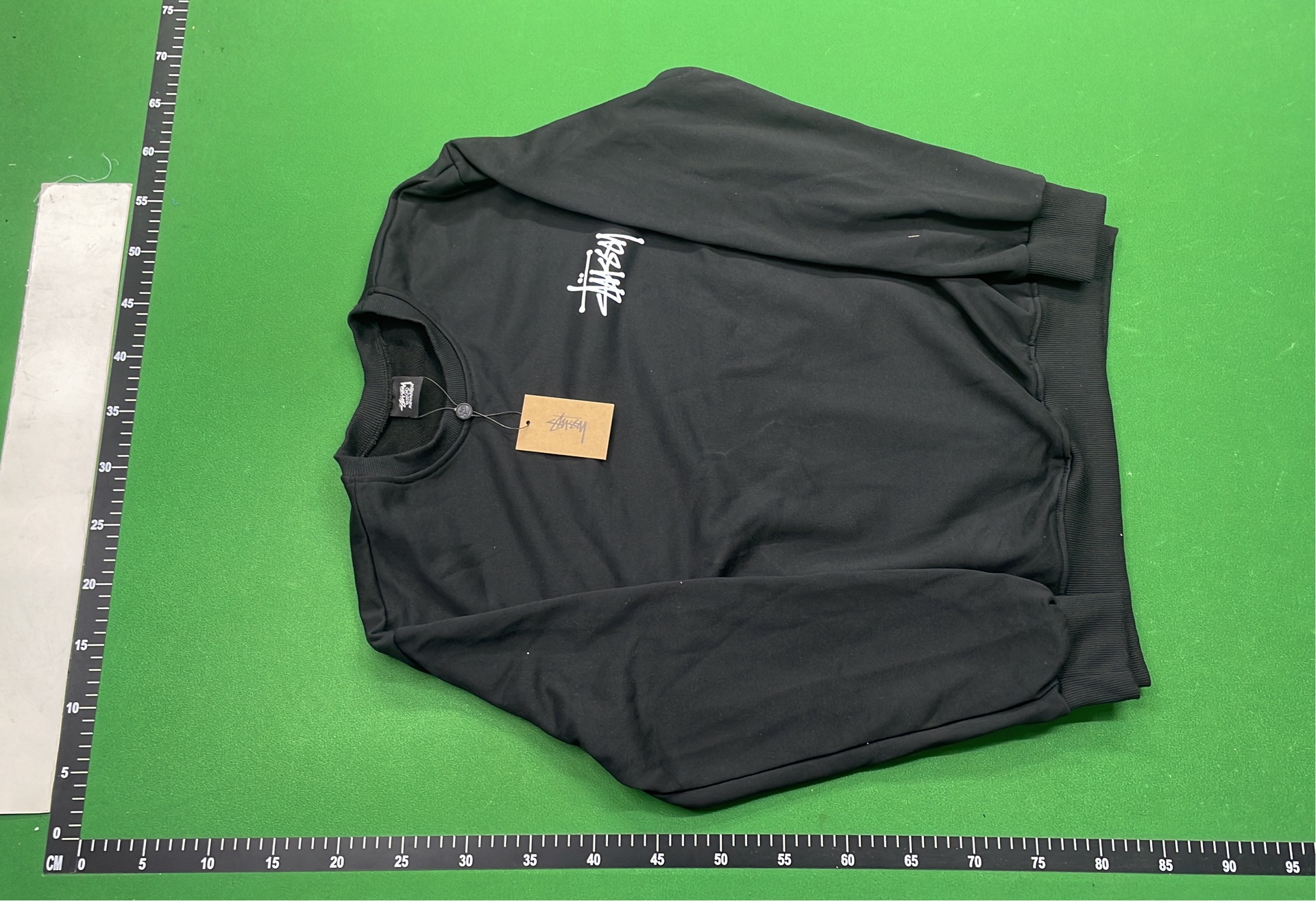 Stussy x Nike Collaborative Crewneck Sweatshirt - Black
