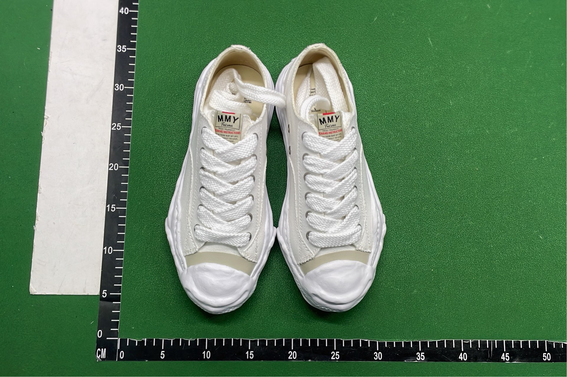 Black Canvas Low Top Sneakers with White Laces and Thick Sole
