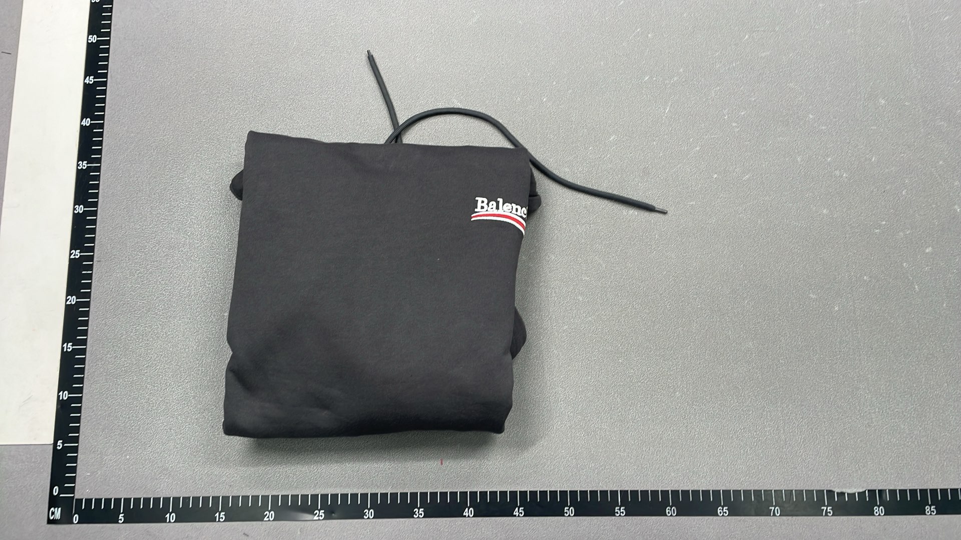 Balenciaga White Logo Hoodie Sweatshirt