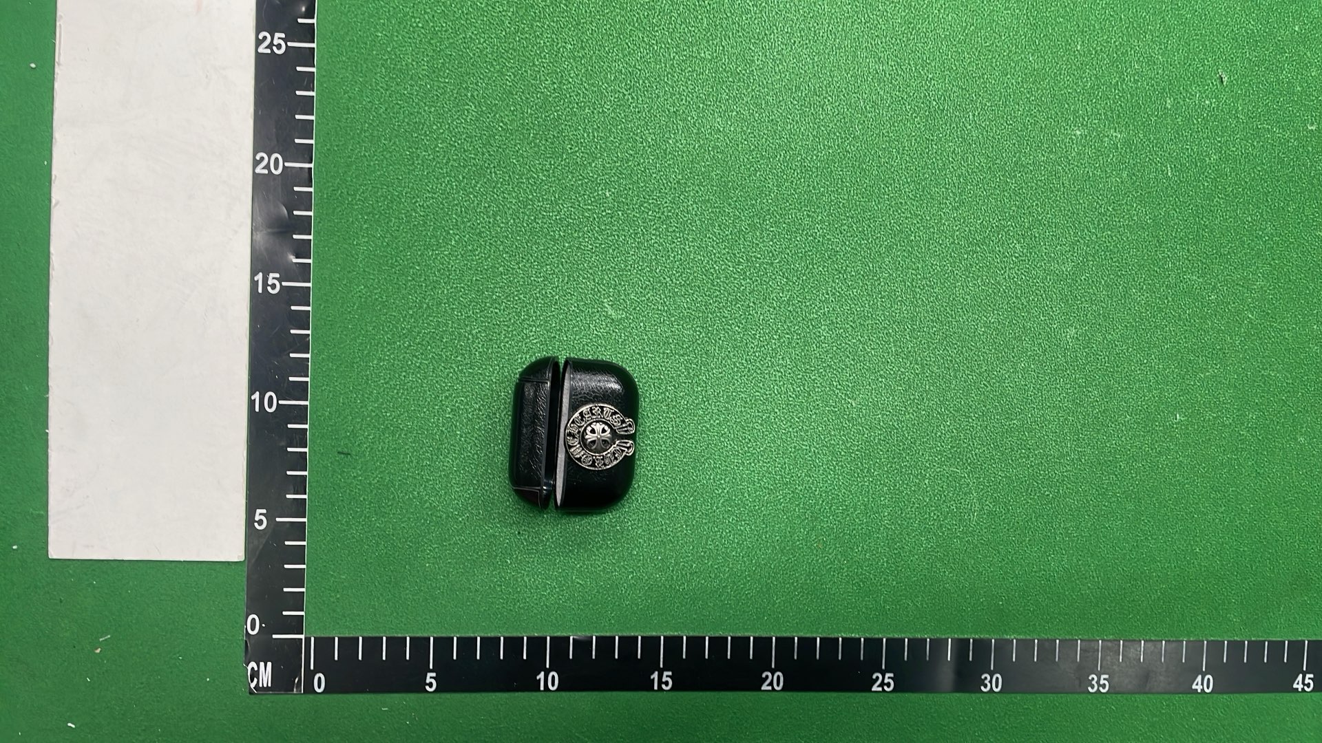 COACH Leather AirPods Case with Chain Strap