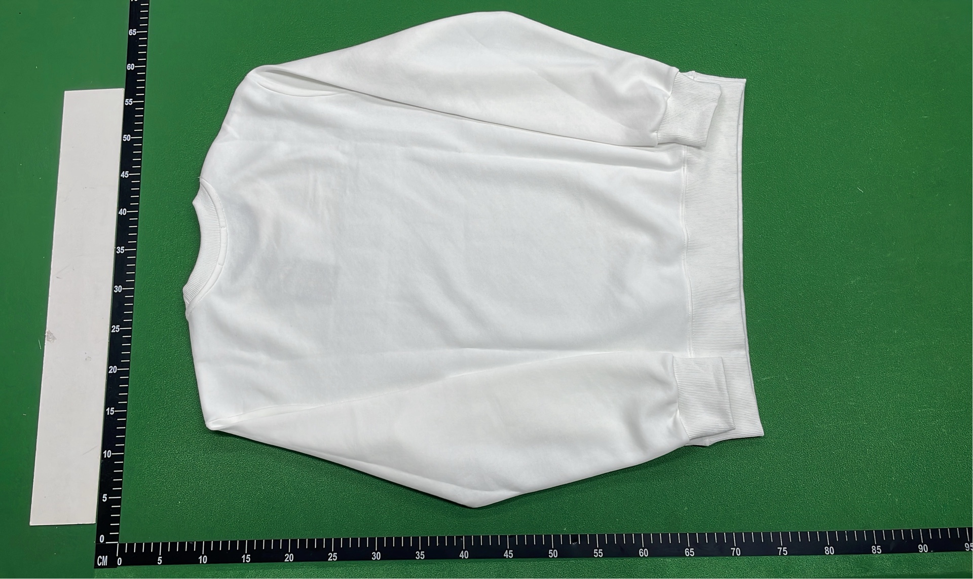 Burberry White Embroidered Logo Sweatshirt