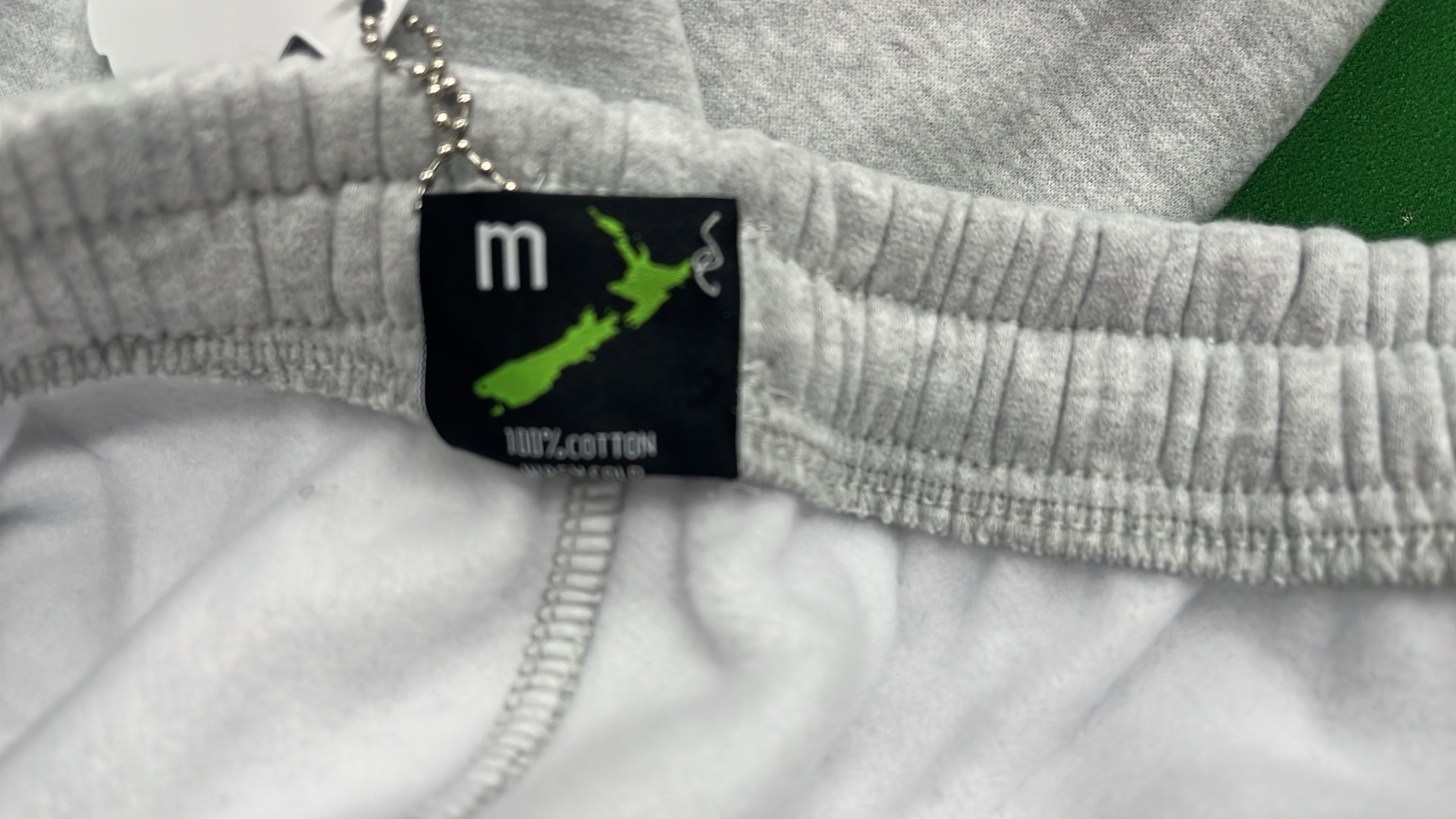 Gray Sweatpants with Logo Design