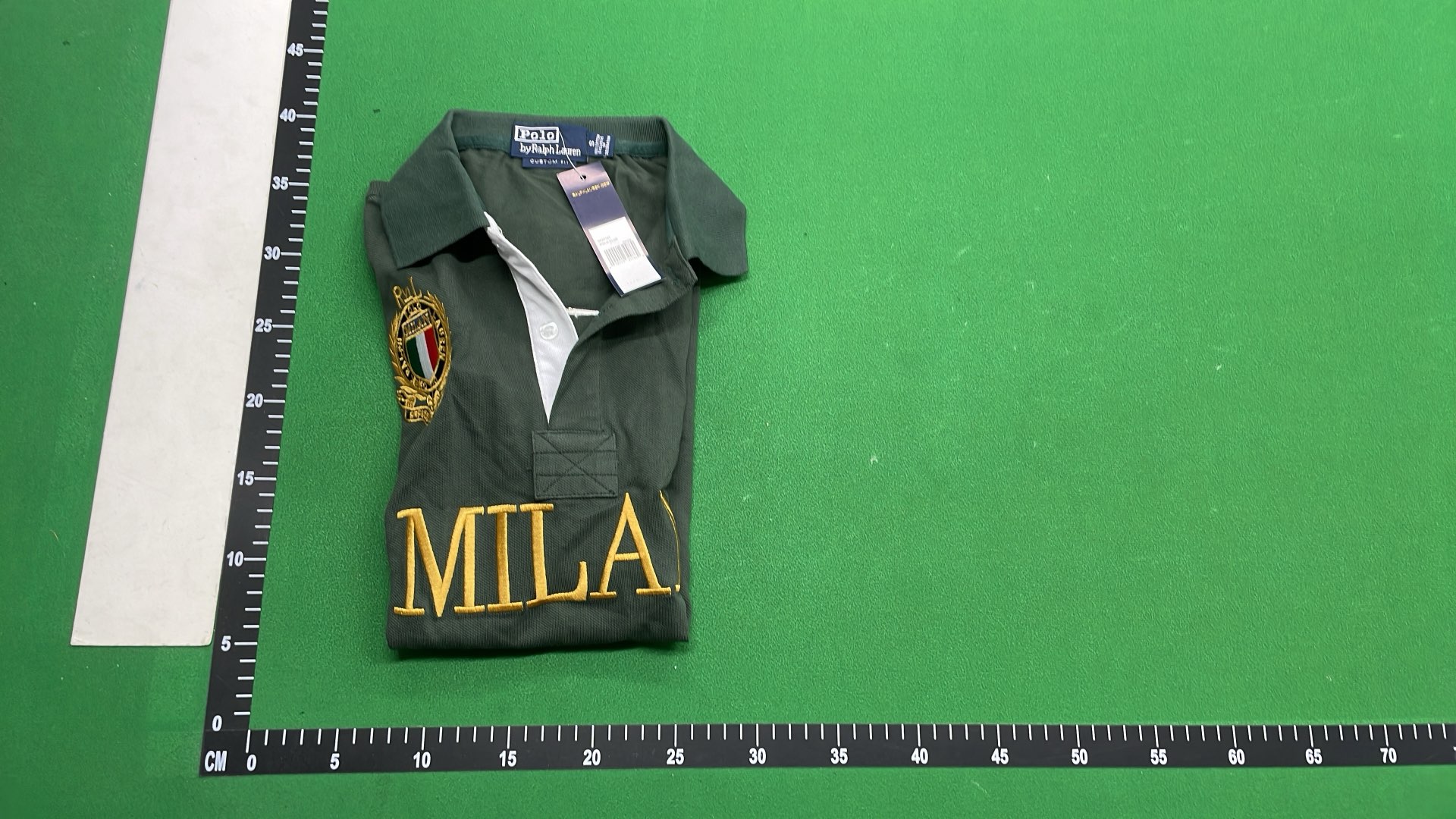 Real Munich Black Polo Shirt with Logo and Number 5