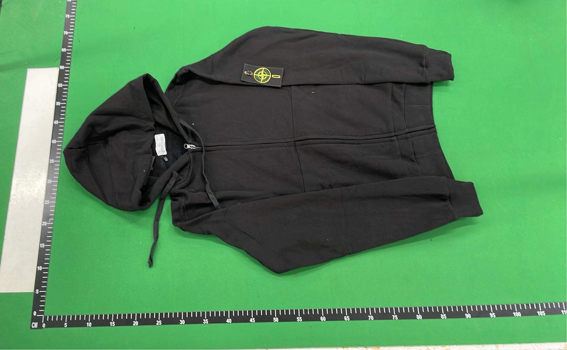 Stone Island Hoodie Zip-Up Sweatshirt