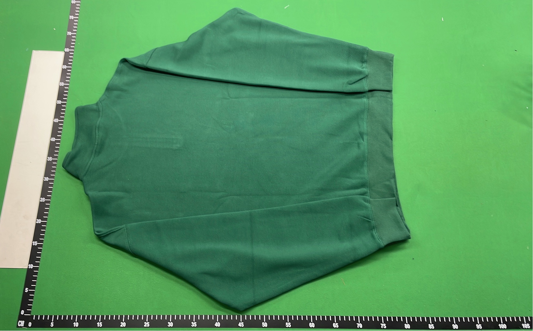 Green Lacoste Half-Zip Sweatshirt for Men