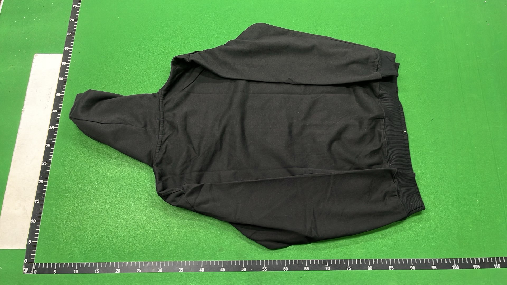 Black Hoodie with White Pony Logo