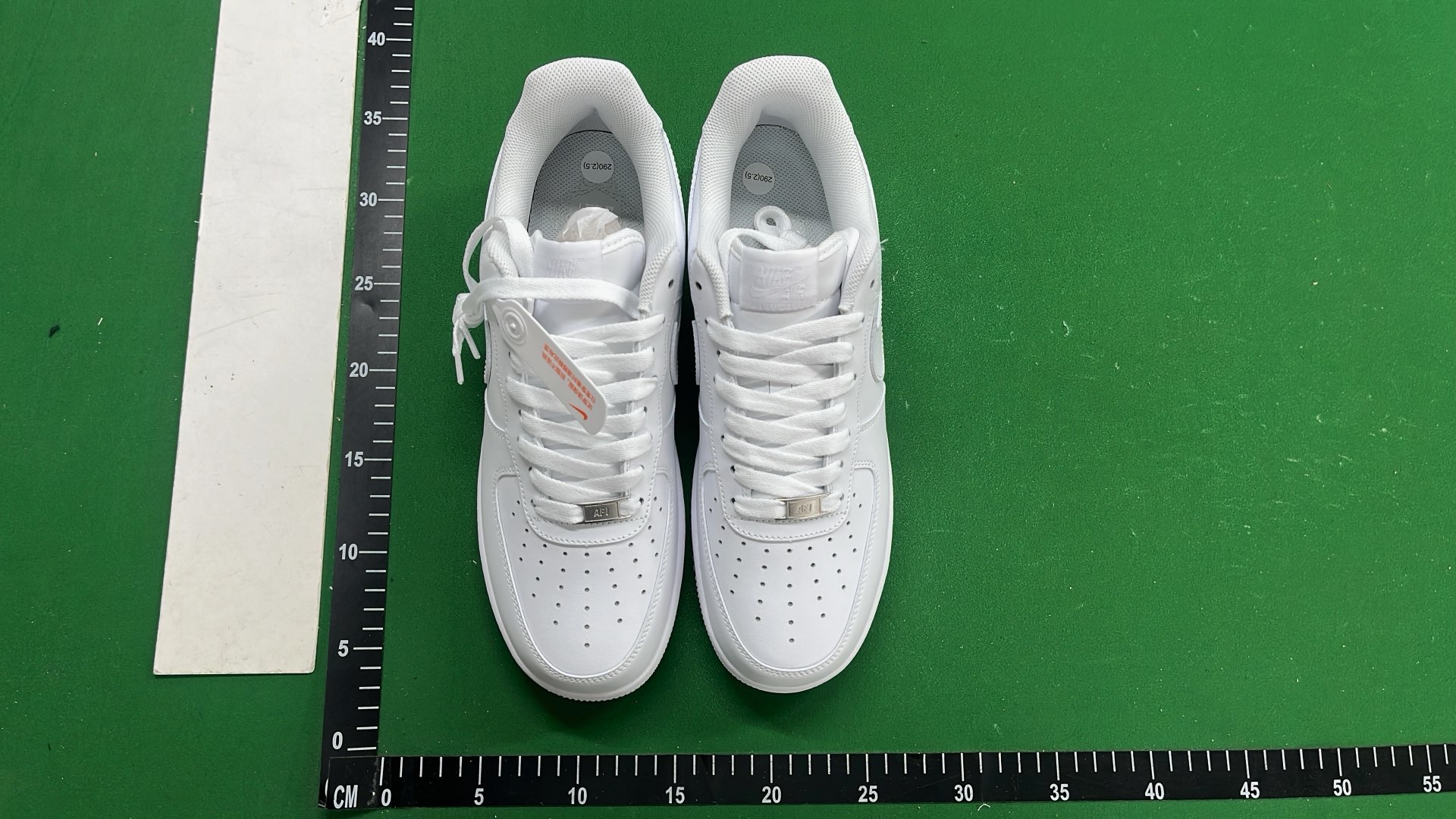 White Nike Air Force 1 Low Sneakers for Men and Women