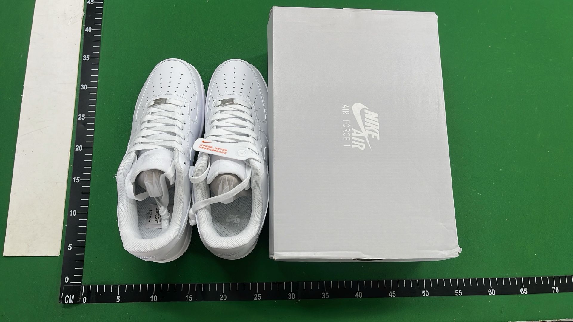 White Nike Air Force 1 Low Sneakers for Men and Women