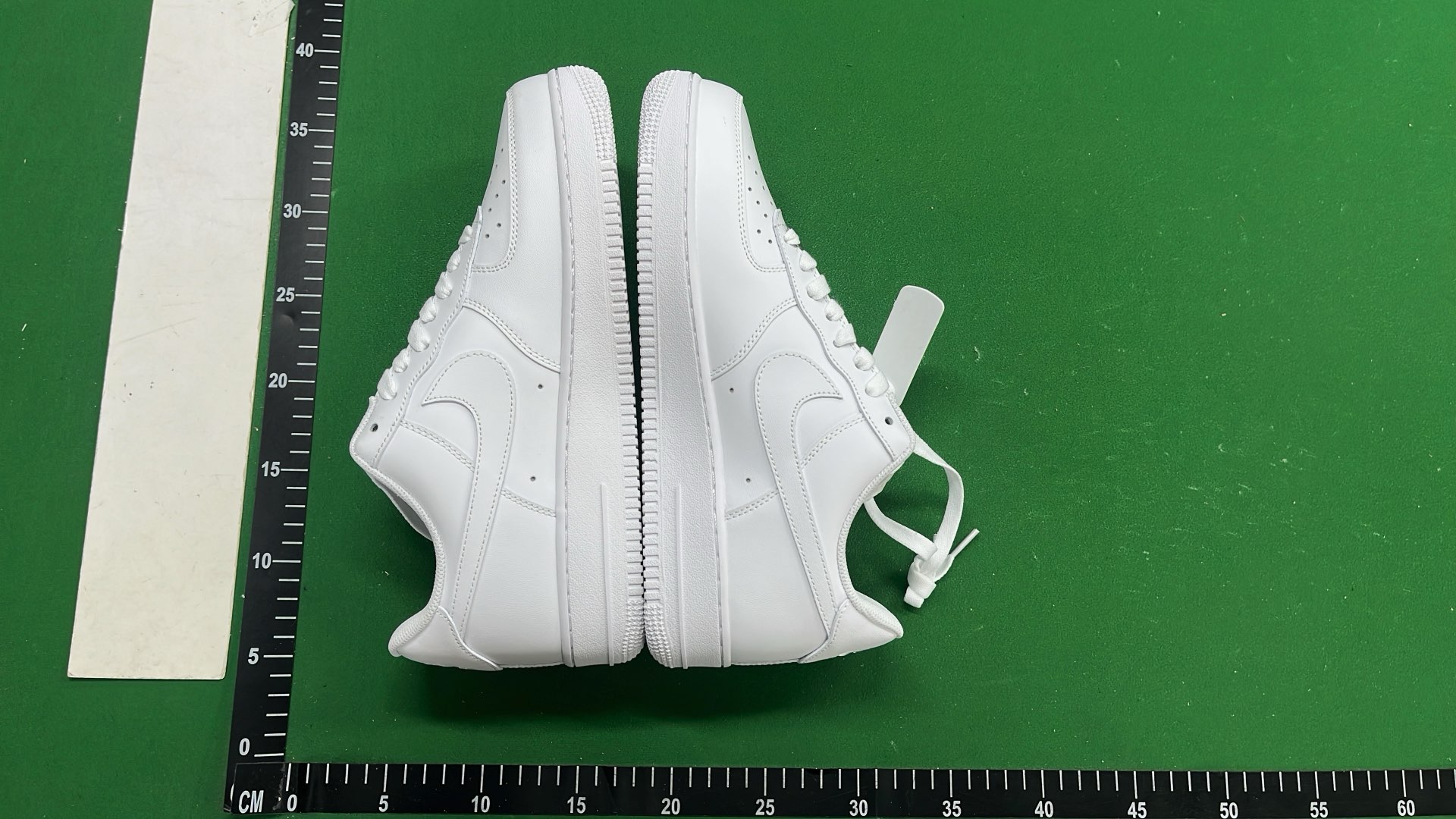 White Nike Air Force 1 Low Sneakers for Men and Women