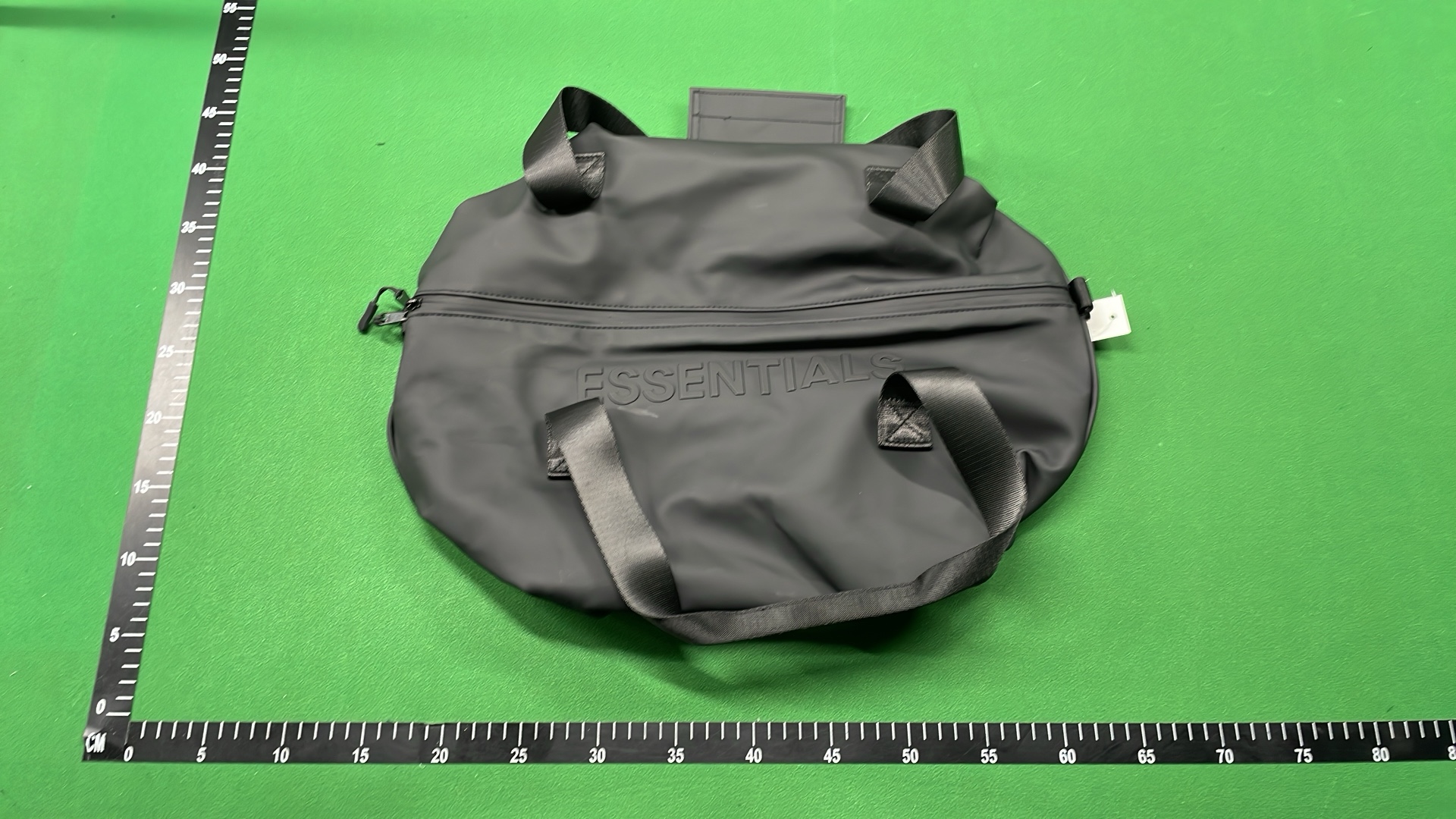 Essentials Black Duffle Bag for Gym and Travel