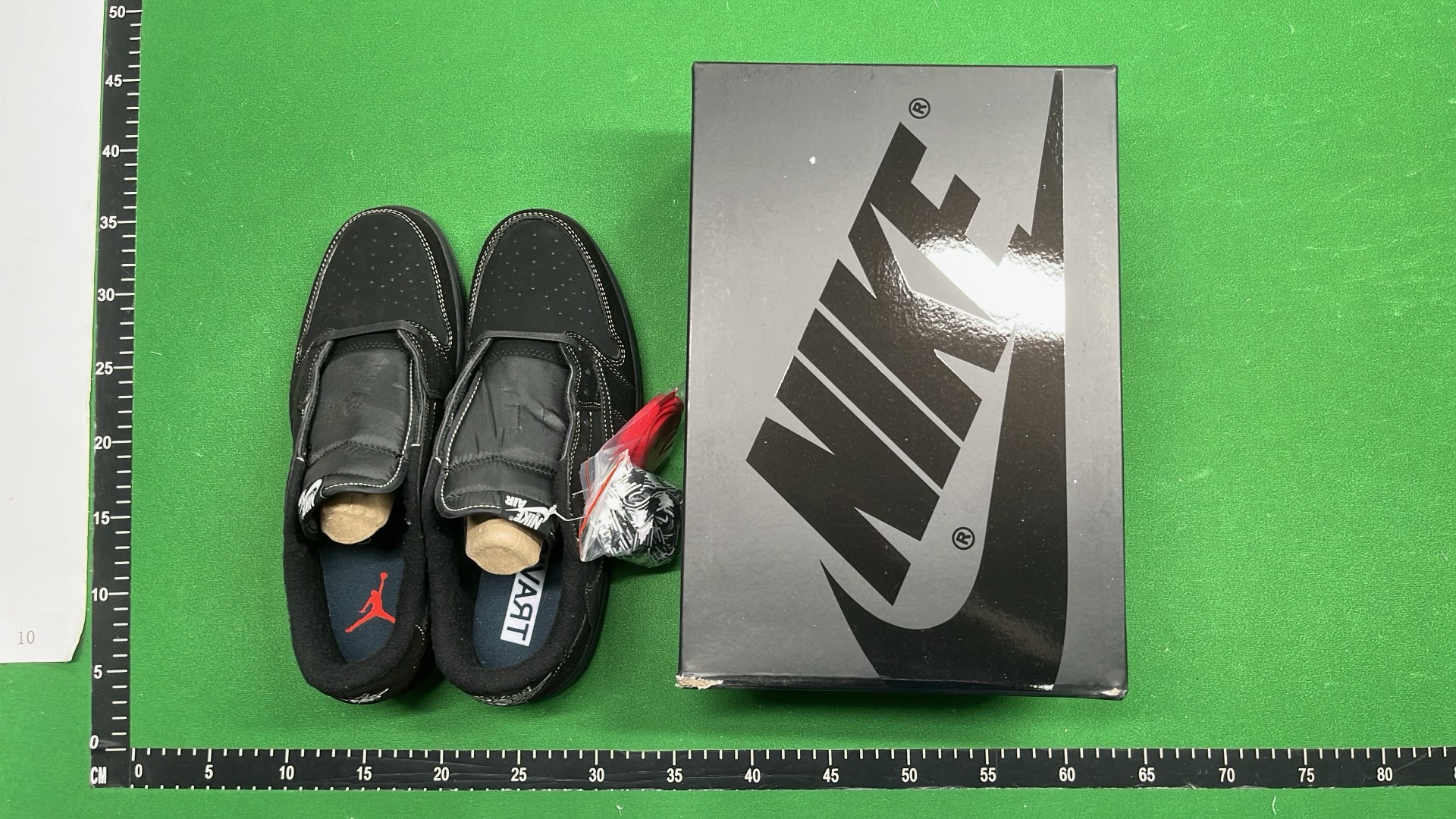 Nike Air Jordan 1 Low Black White Sneakers