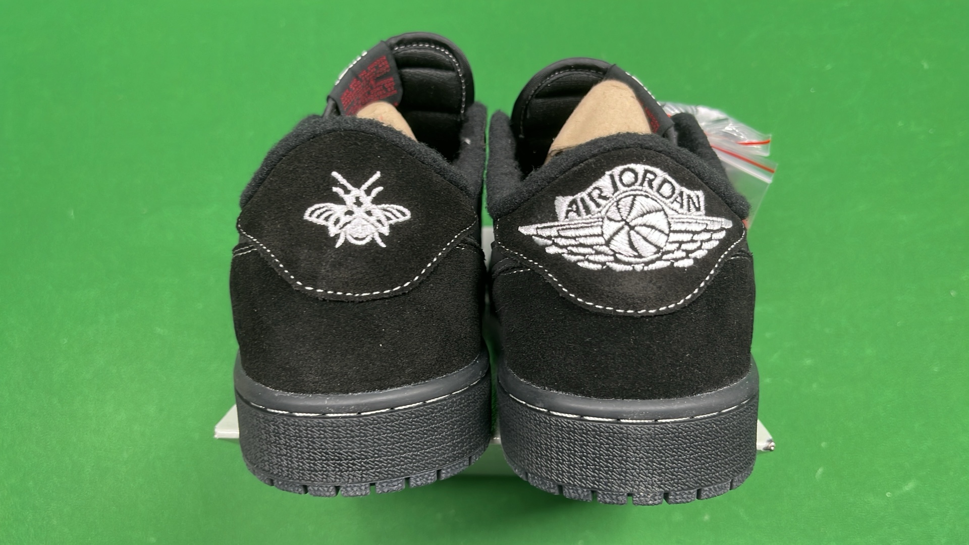 Nike Air Jordan 1 Low Black White Sneakers