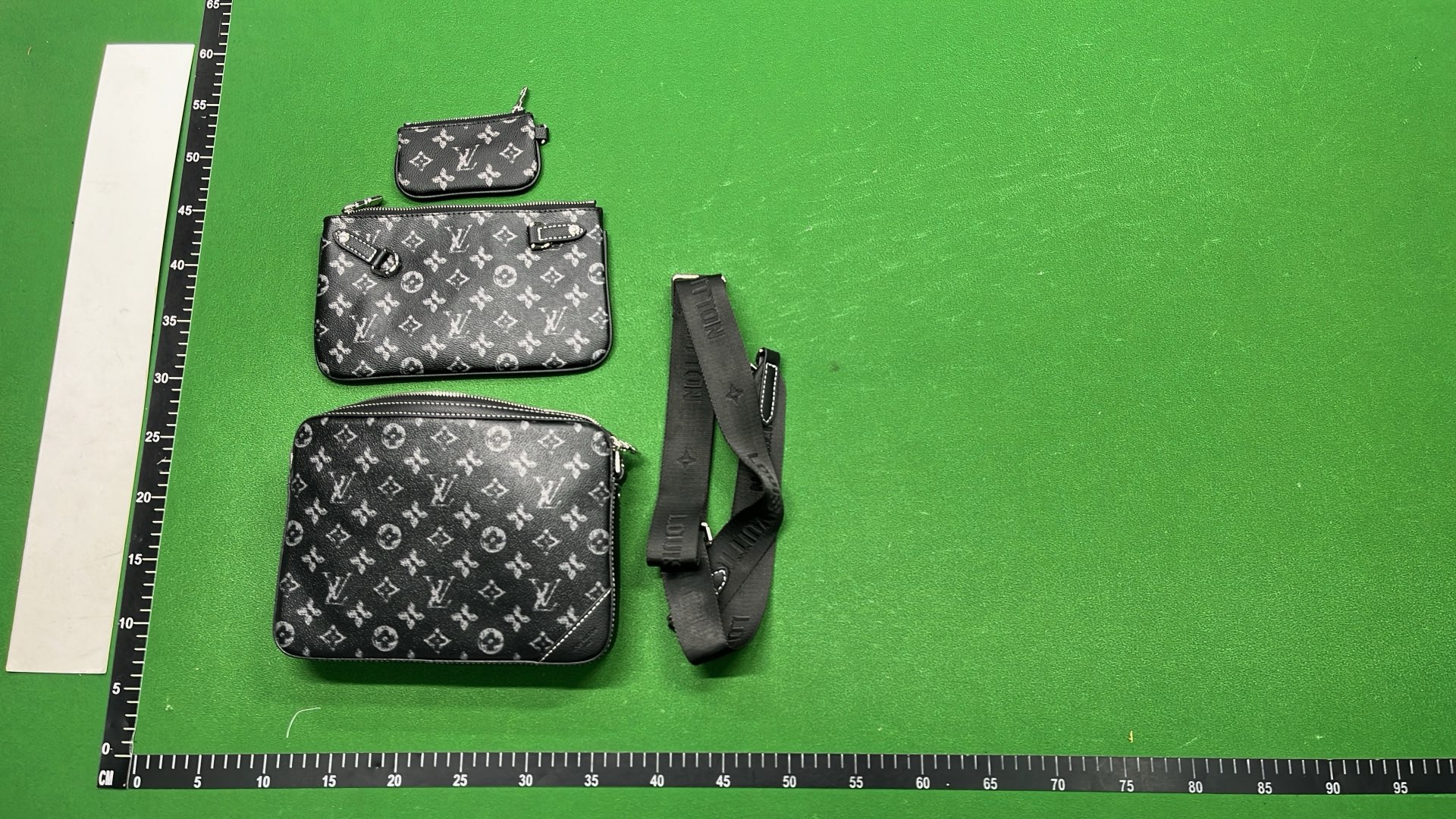 LV Monogram Messenger Bag for Men Women