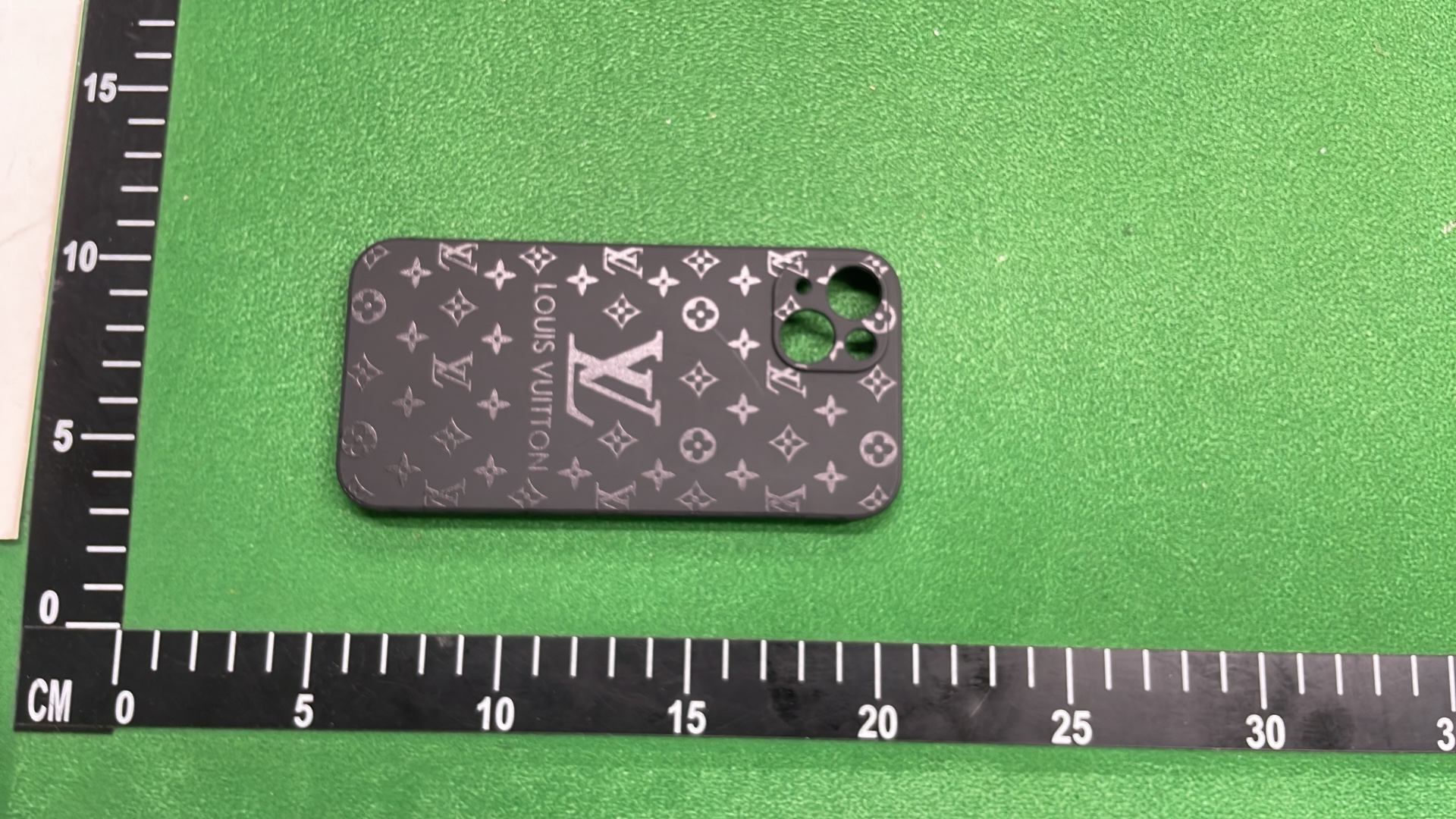 Louis Vuitton Black Monogram iPhone Case - Luxury Phone Protection