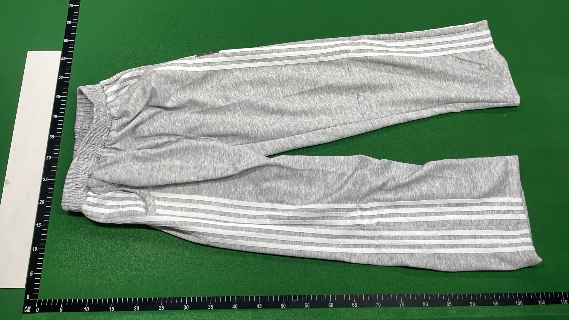 Grey Striped Track Pants for Men - Comfortable Athletic Sweatpants