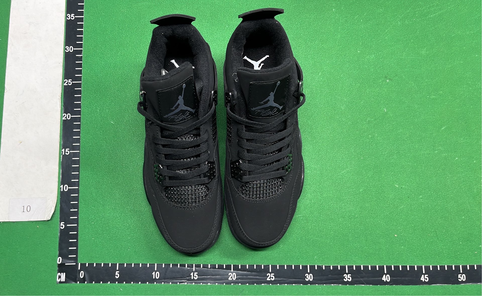Air Jordan 4 Black White Sneakers Men's Basketball Shoes