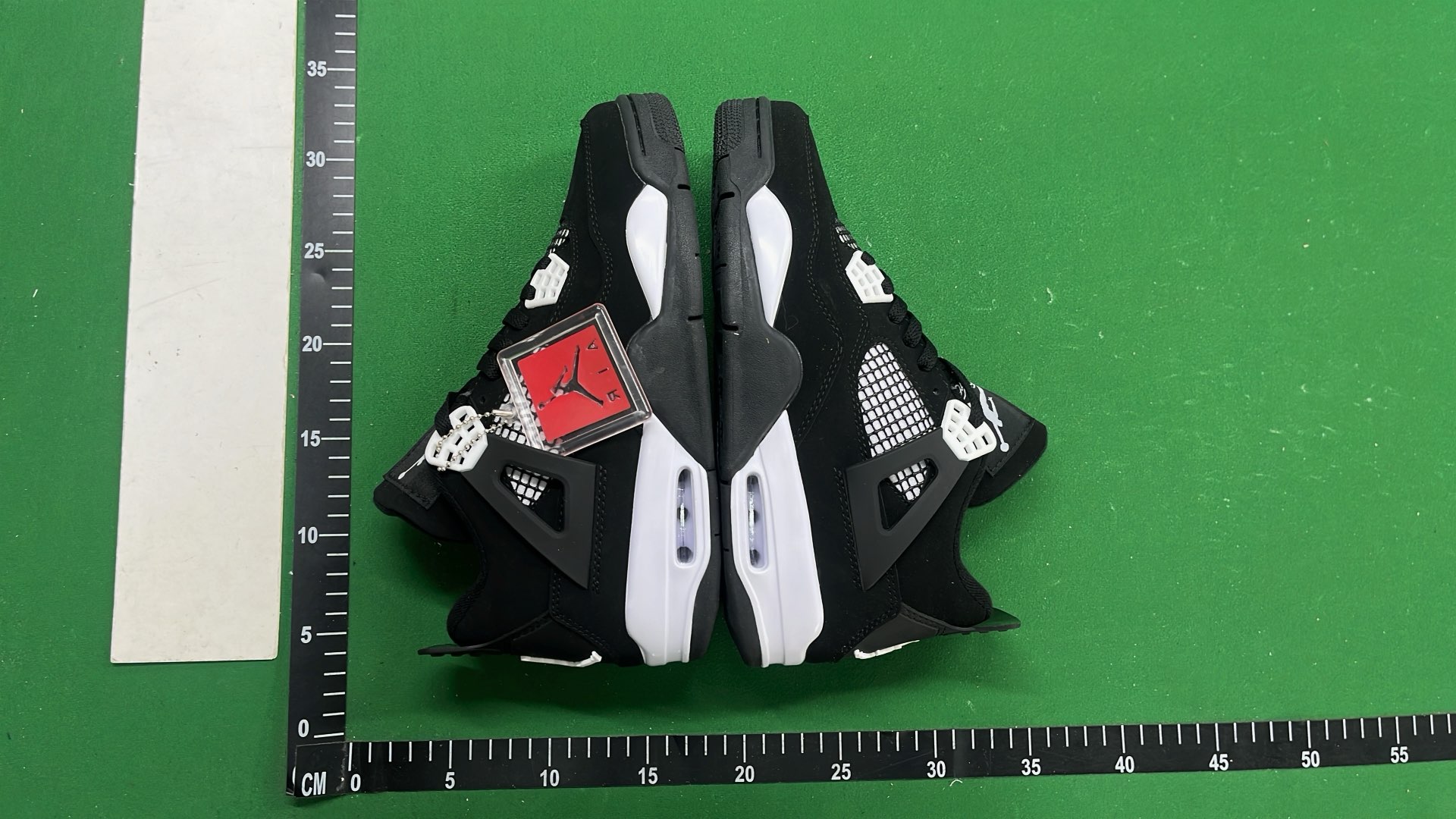 Air Jordan 4 Black White Sneakers Men's Basketball Shoes