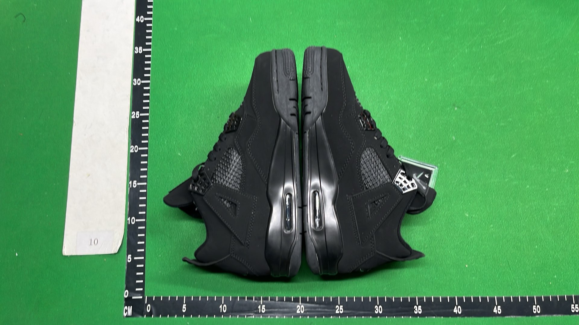 Air Jordan 4 Black White Sneakers Men's Basketball Shoes