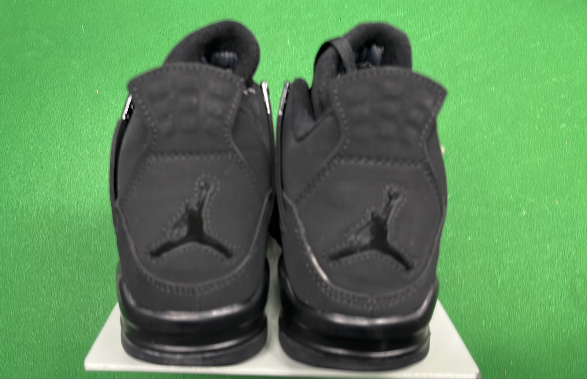 Air Jordan 4 Black White Sneakers Men's Basketball Shoes