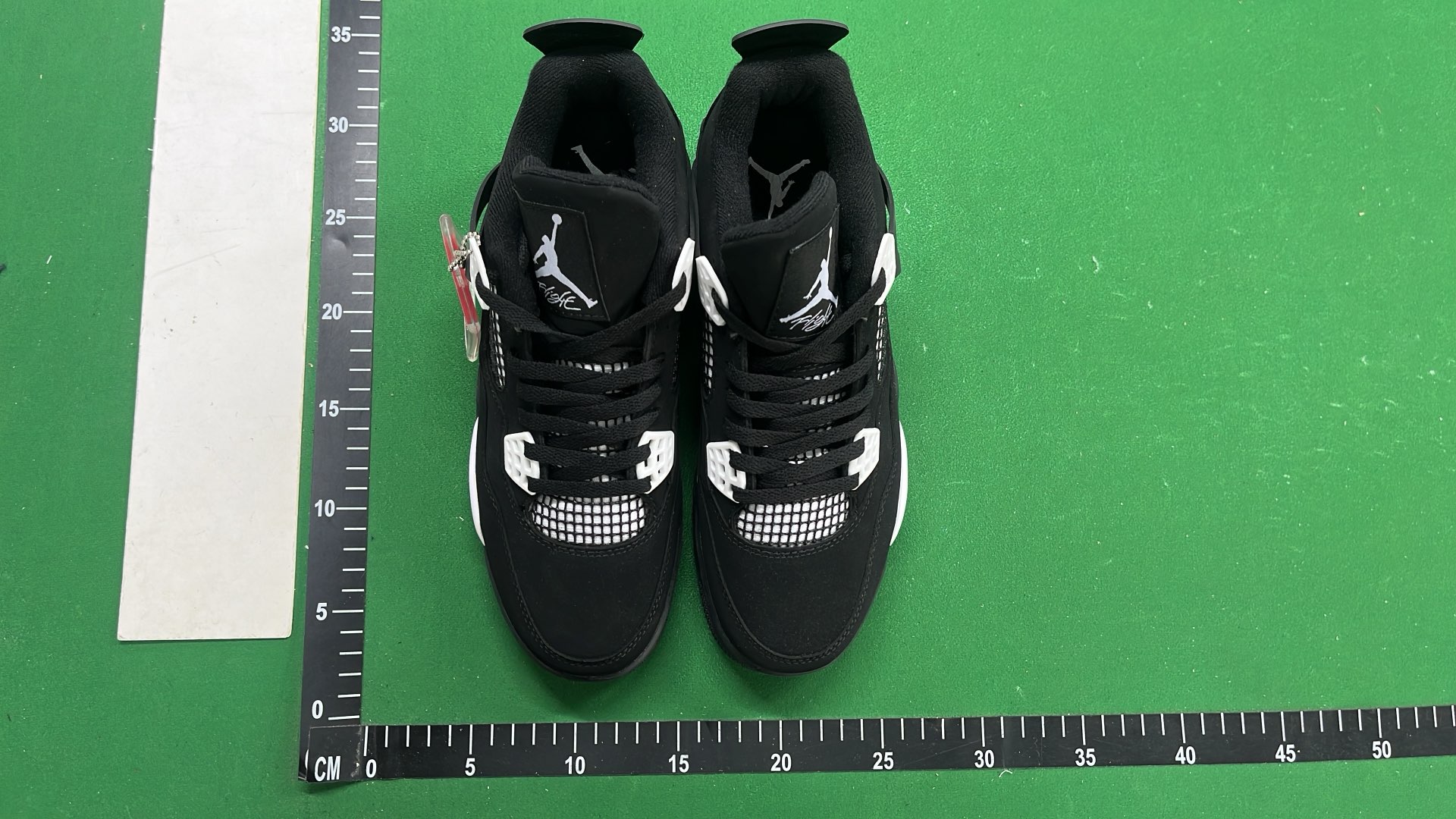 Air Jordan 4 Black White Sneakers Men's Basketball Shoes