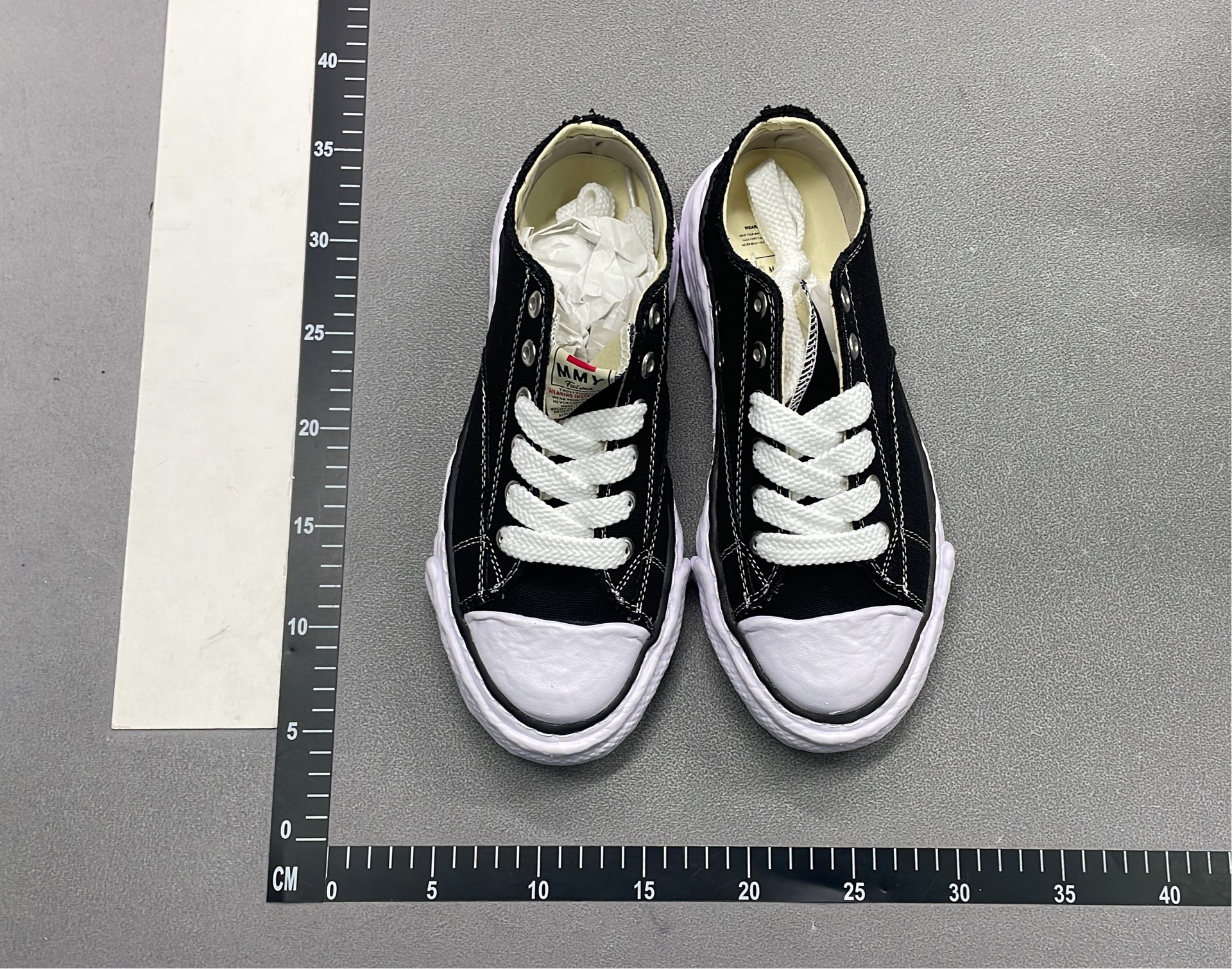 Classic Black and White Low Top Sneakers for Women