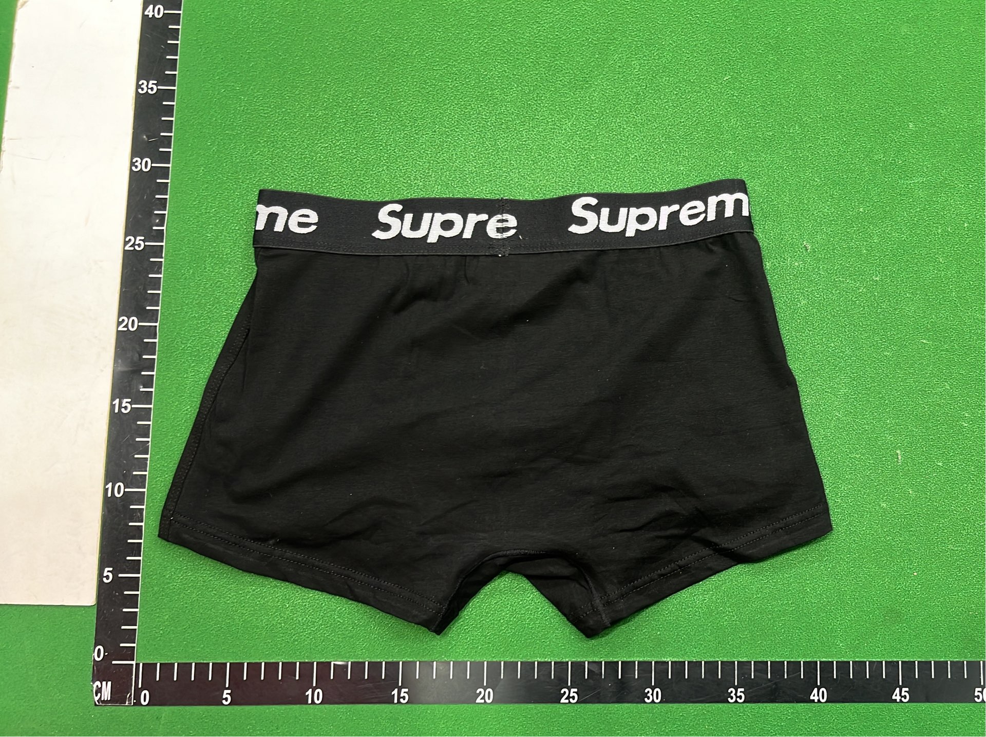 Supreme Black Boxer Briefs Underwear for Men