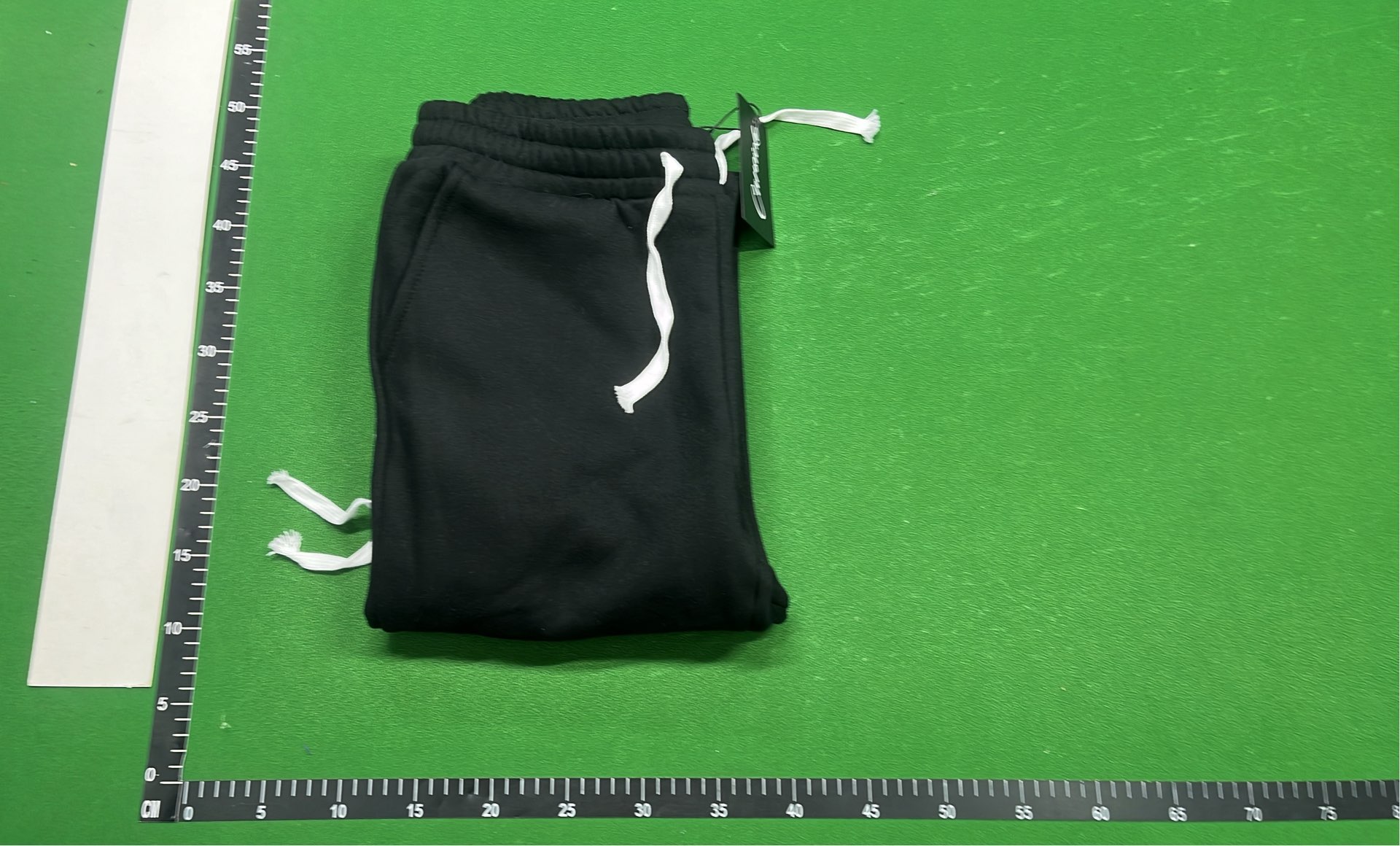 Black Heart Embroidered Hoodie with Pink Drawstrings