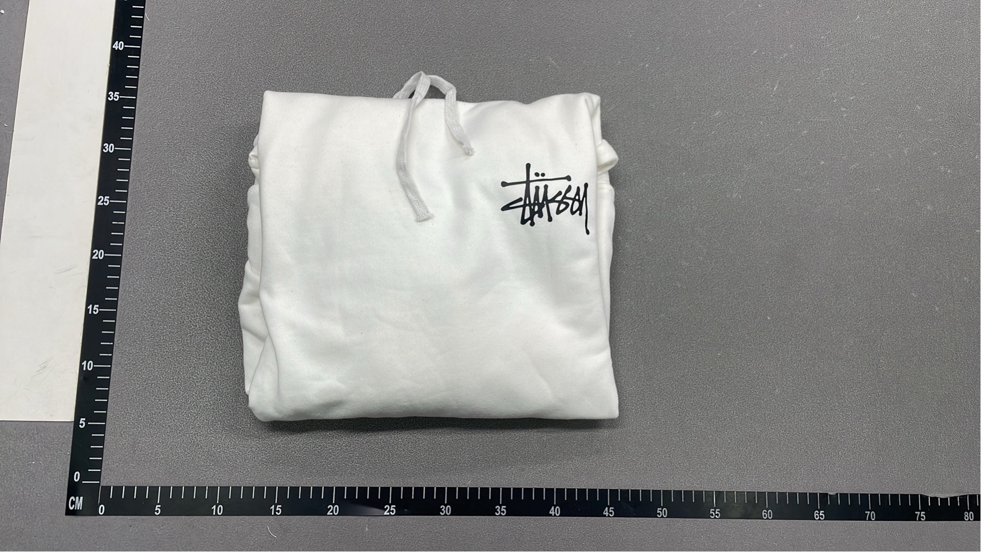 Stussy Black Hoodie with Chrome Logo Design