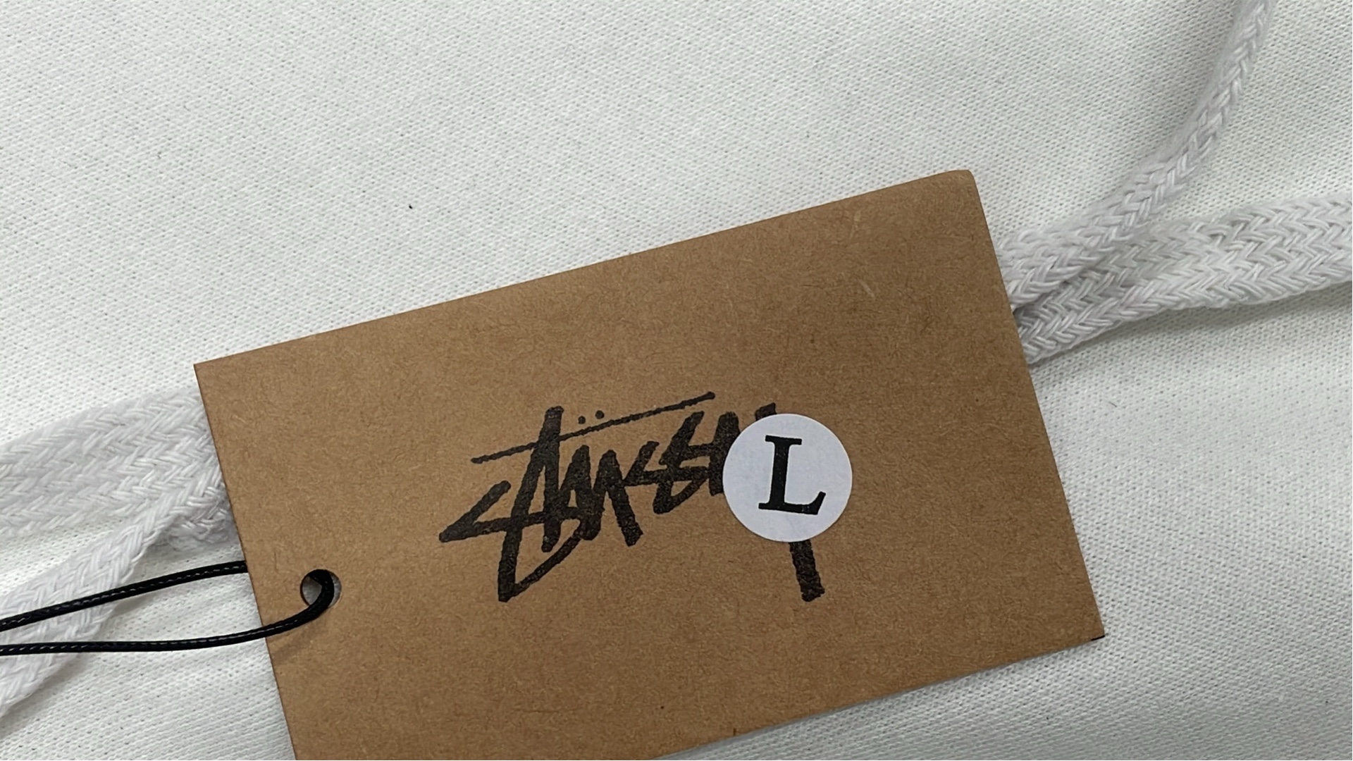Stussy Black Hoodie with Chrome Logo Design