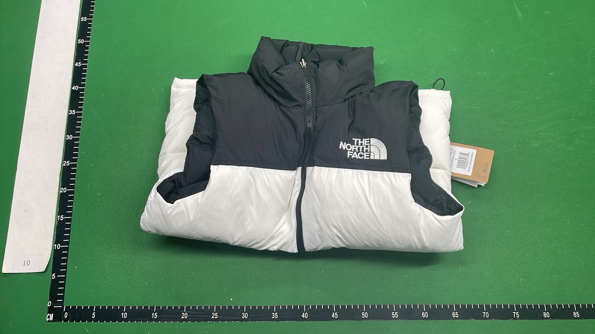 Black Puffer Vest with Gray Hoodie Outfit